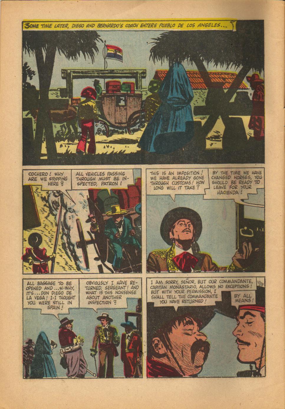 Read online Zorro (1966) comic -  Issue #1 - 6