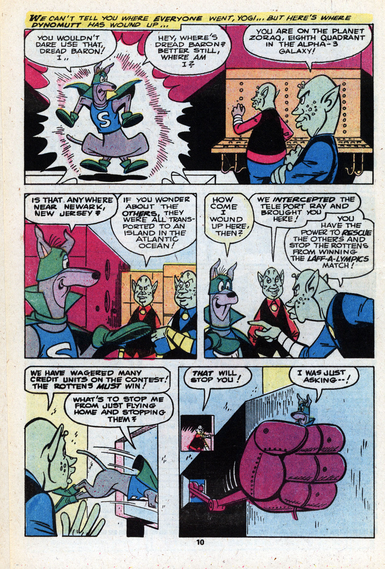 Read online Laff-a-lympics comic -  Issue #10 - 12
