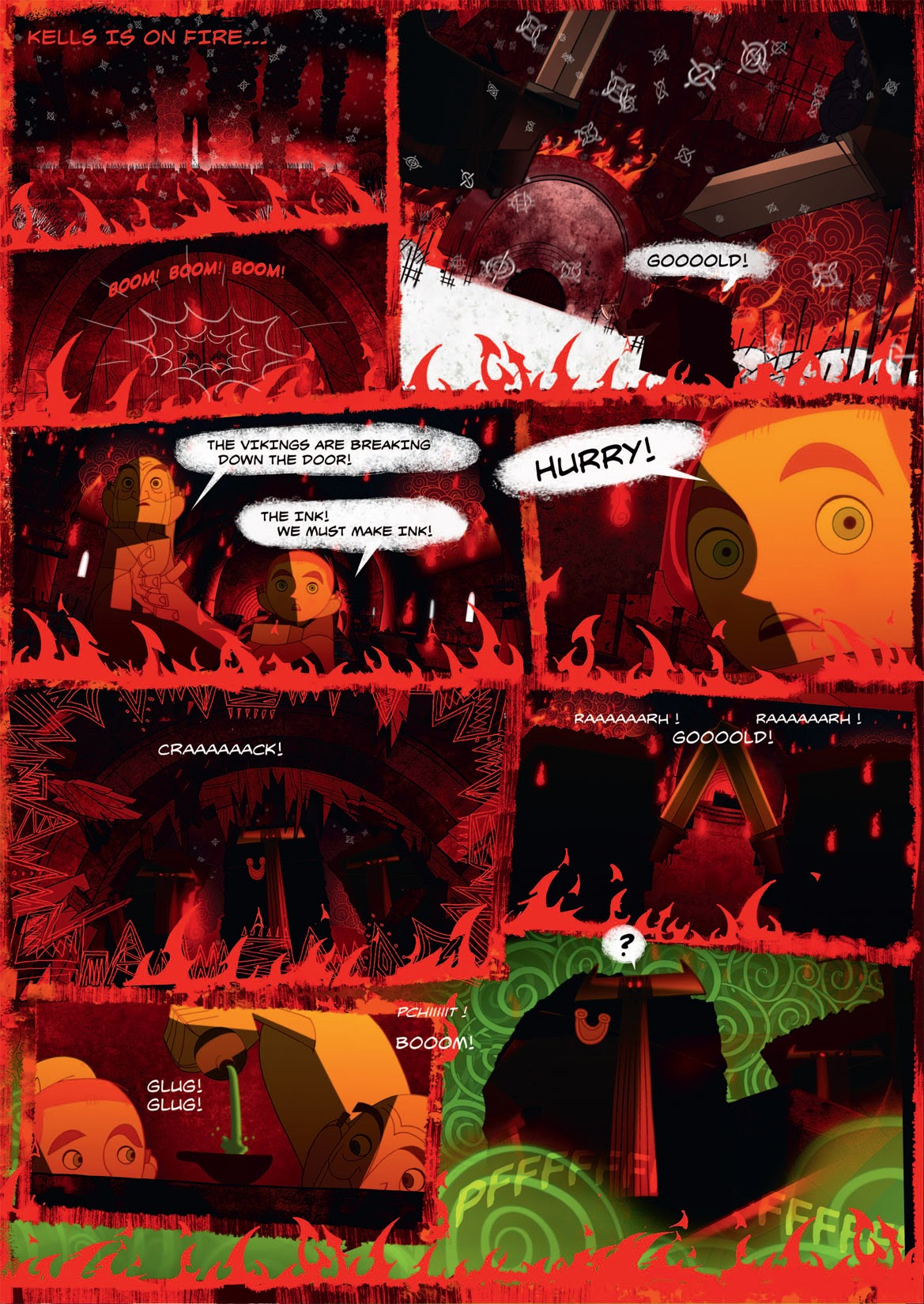 Read online The Secret Of Kells comic -  Issue # TPB - 101