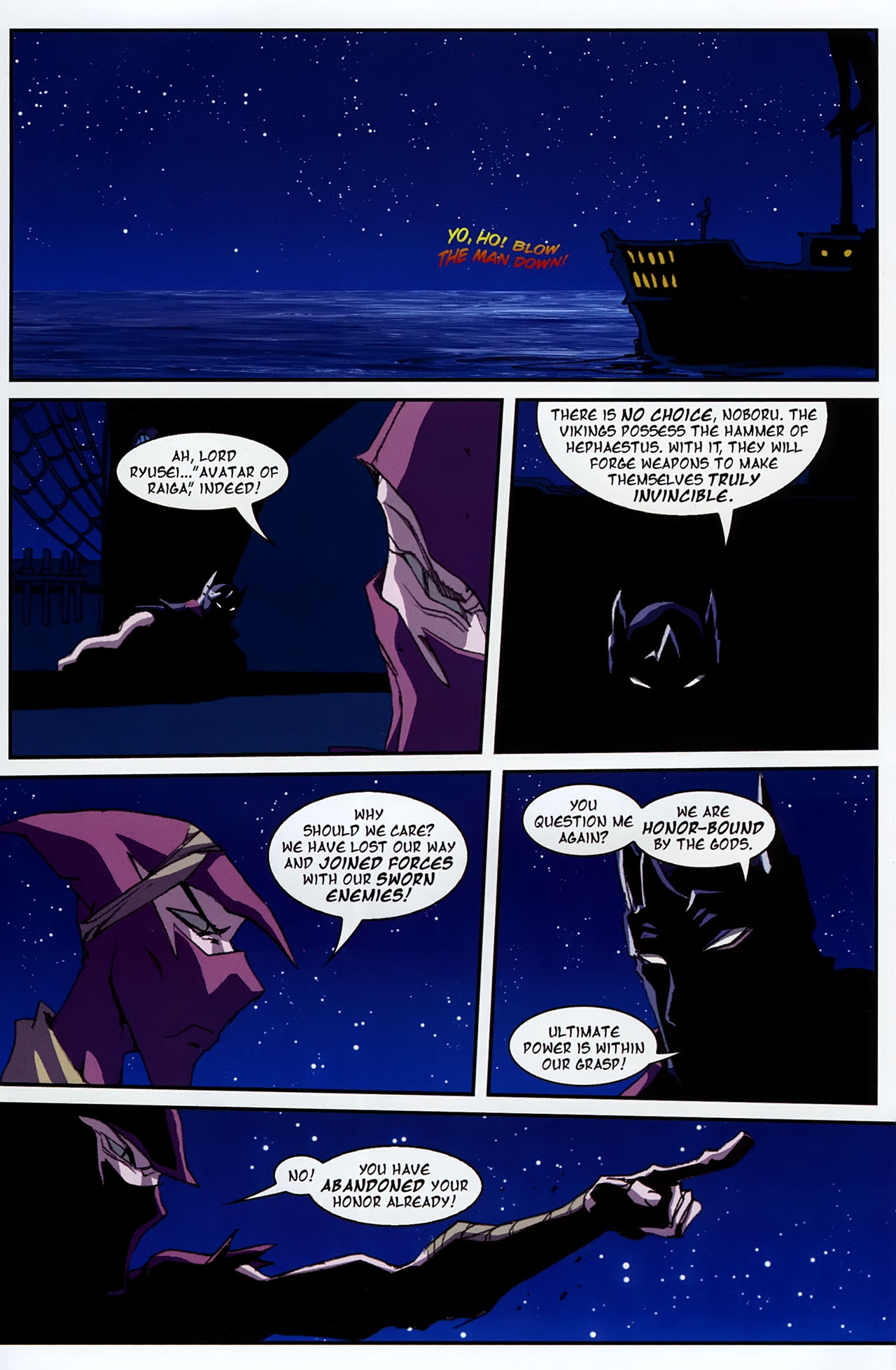 Read online Pirates vs. Ninjas II comic -  Issue #6 - 21