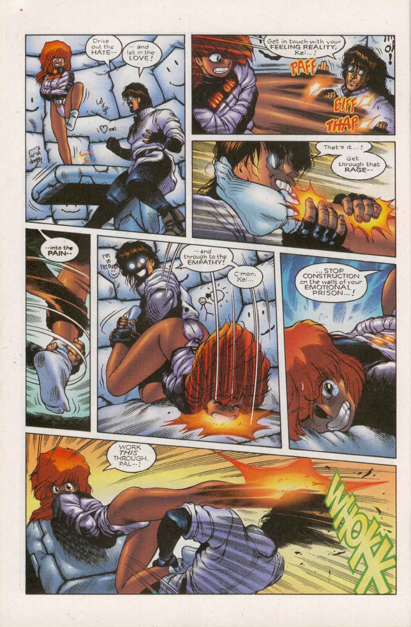 Read online The Dirty Pair: Sim Hell Remastered comic -  Issue #3 - 21