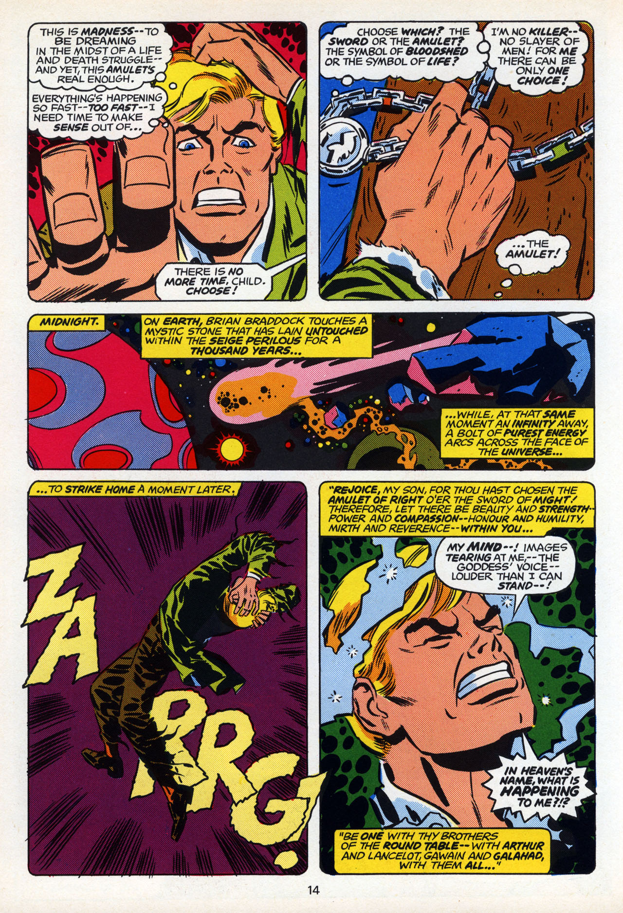 Read online Captain Britain (1976) comic -  Issue # _Annual - 13