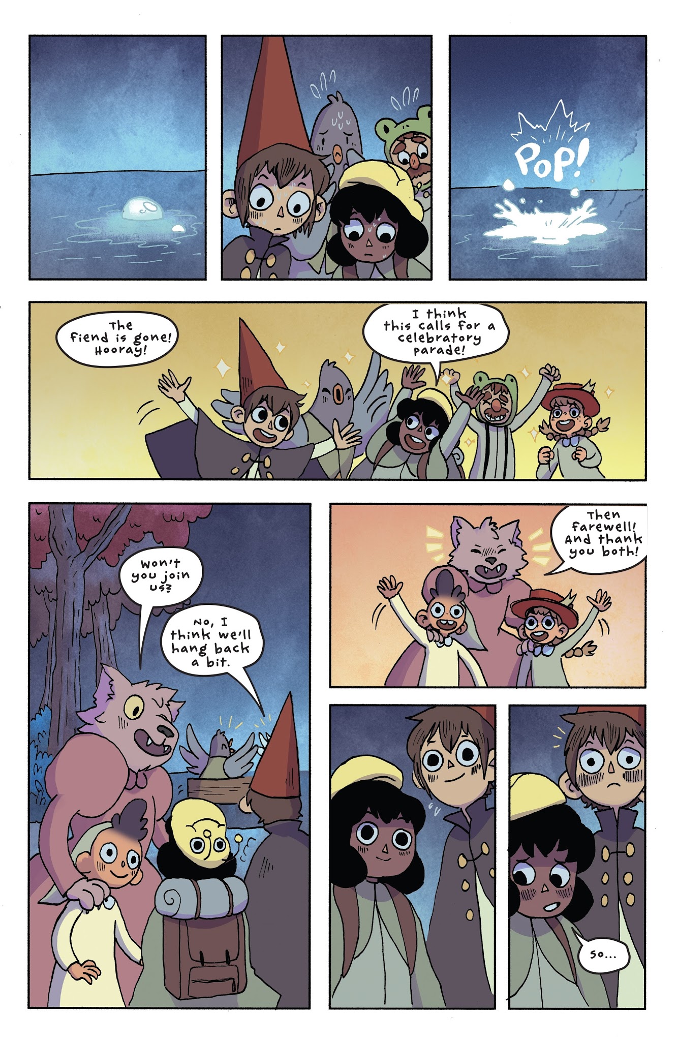 Read online Over the Garden Wall (2016) comic -  Issue #16 - 21