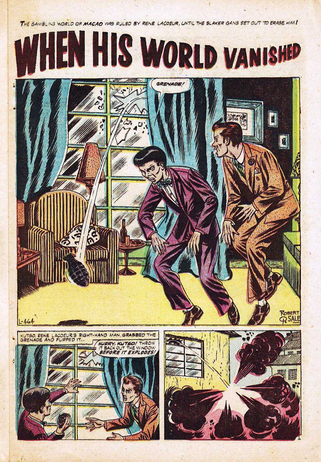 Read online Strange Stories of Suspense comic -  Issue #14 - 13