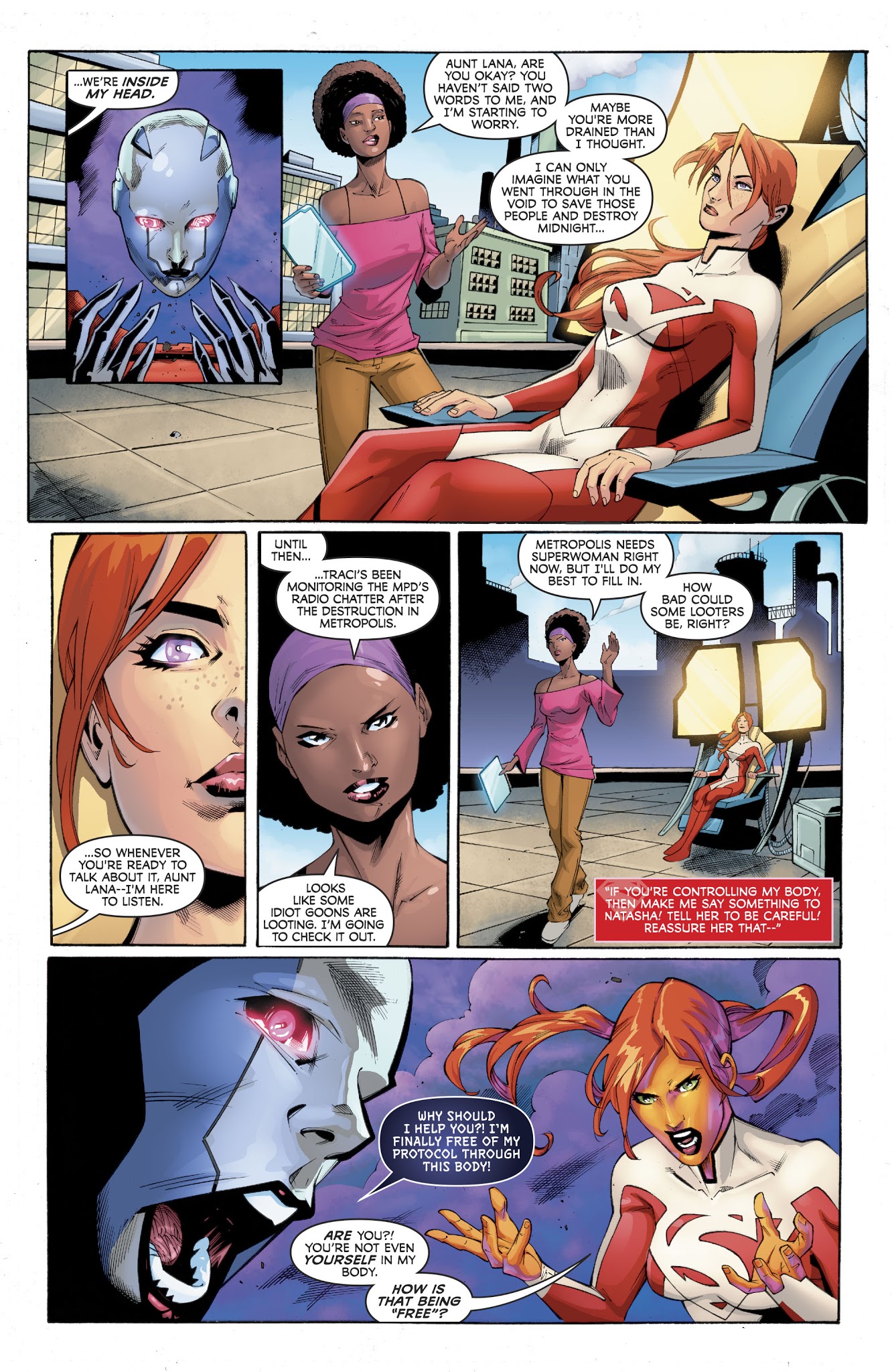 Read online Superwoman comic -  Issue #18 - 8