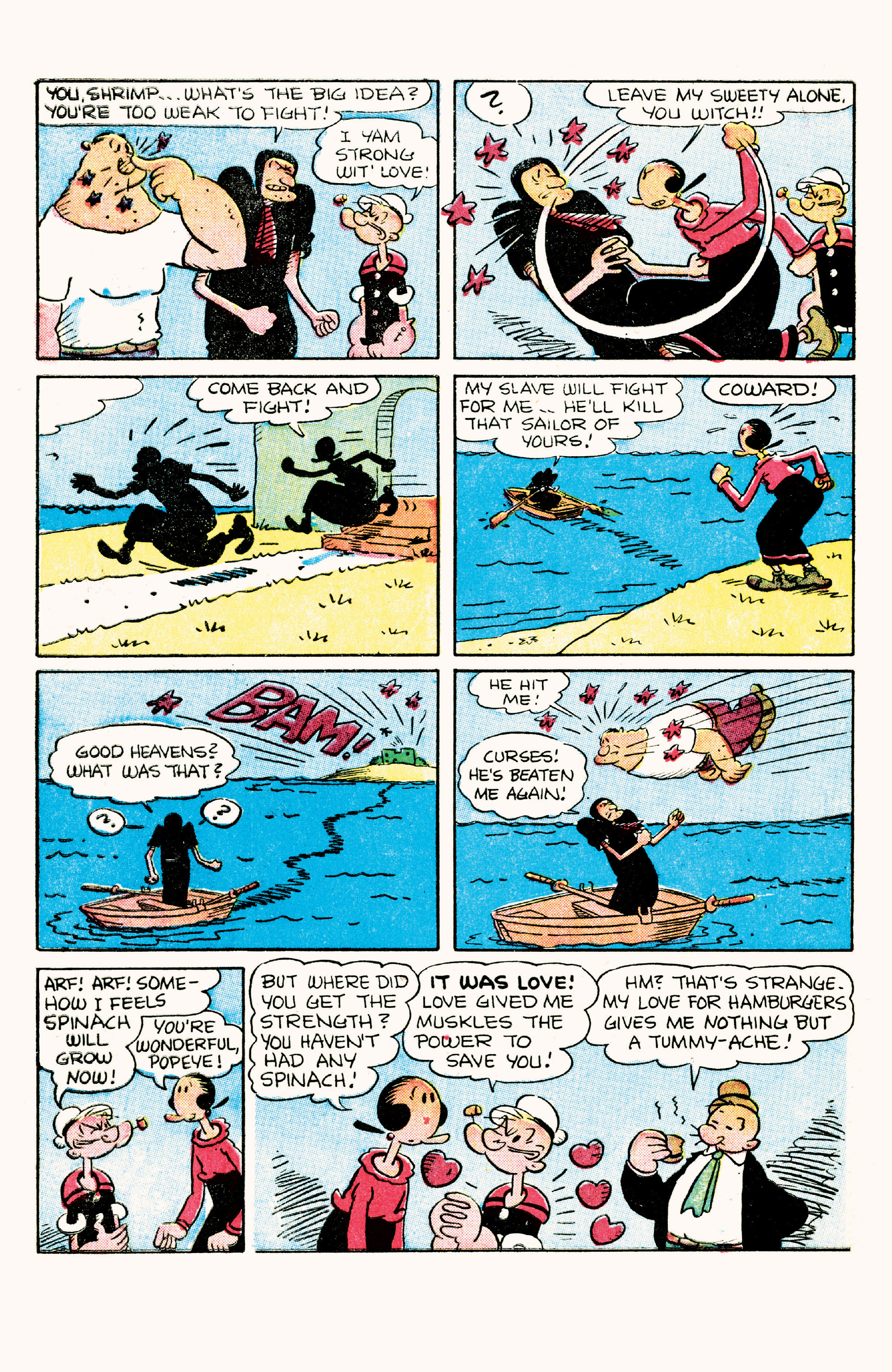 Read online Classic Popeye comic -  Issue #28 - 28