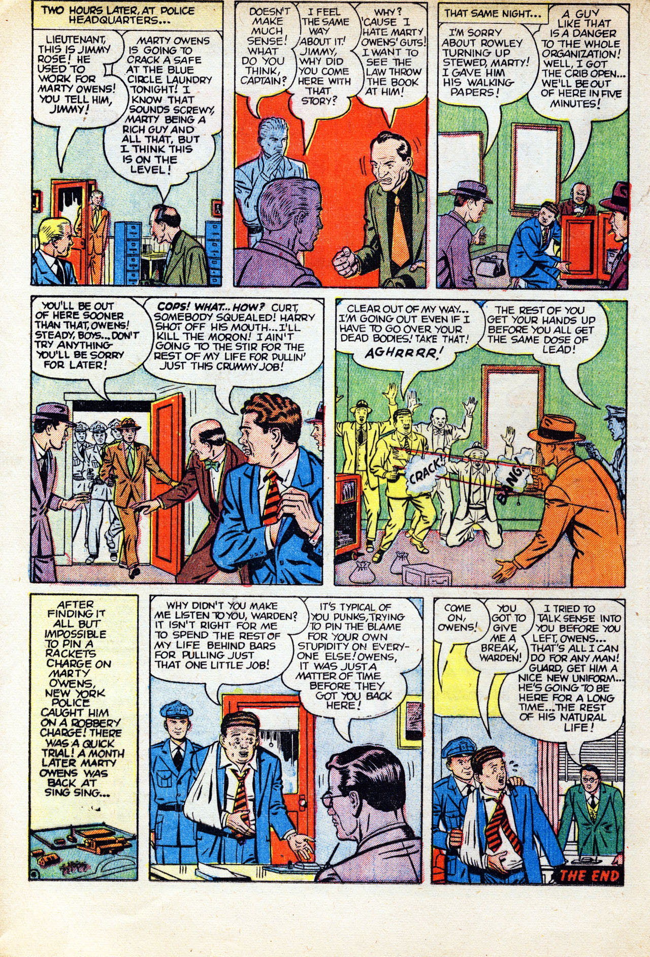 Read online Crime Can't Win comic -  Issue #8 - 16