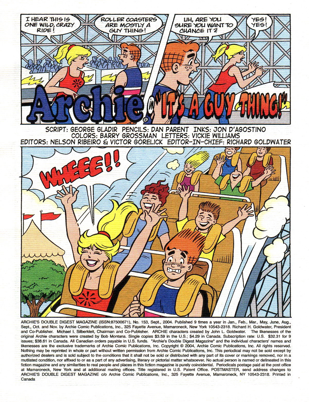 Read online Archie's Double Digest Magazine comic -  Issue #153 - 3