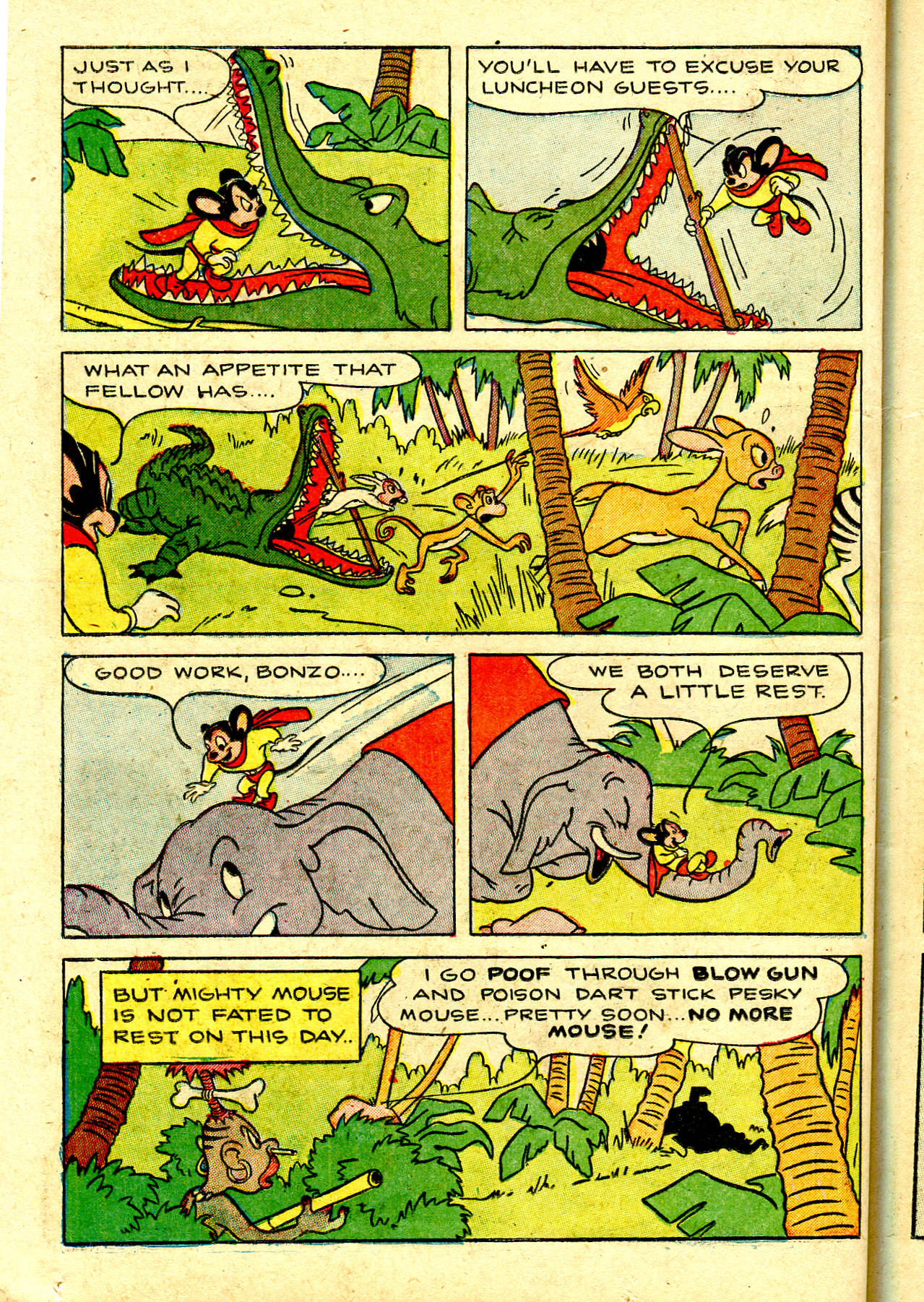 Read online Paul Terry's Mighty Mouse Comics comic -  Issue #42 - 69