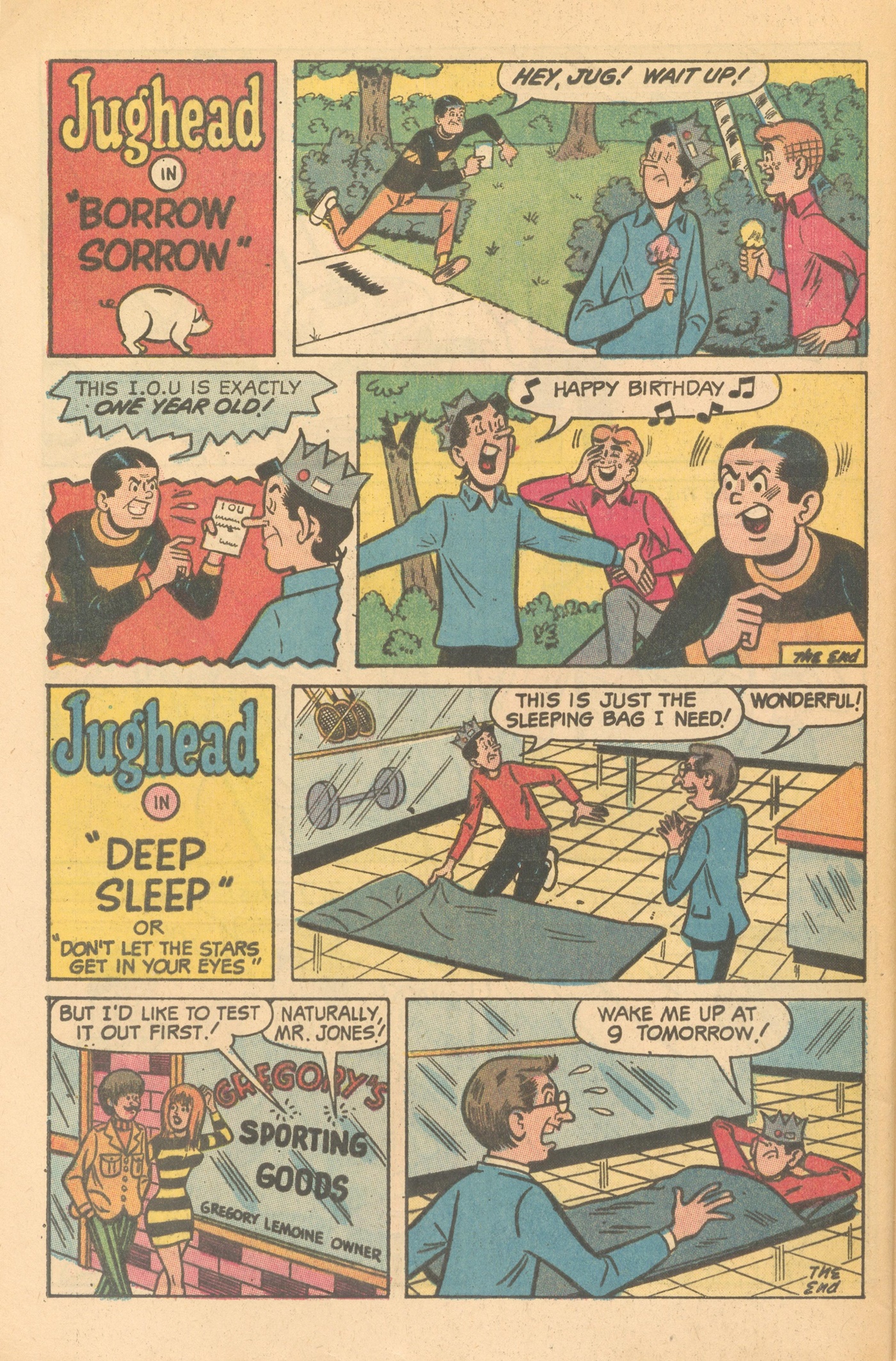 Read online Jughead's Jokes comic -  Issue #26 - 46