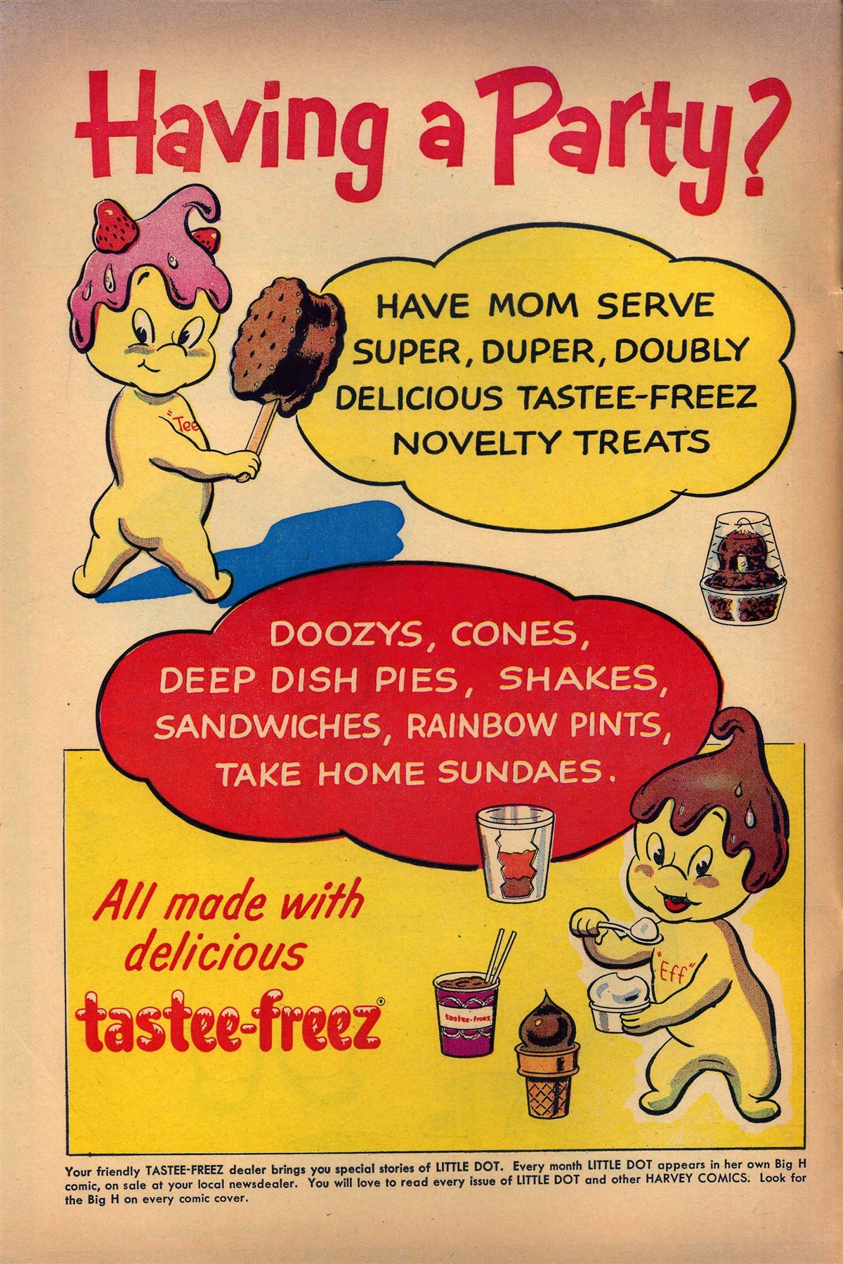 Read online Tastee-Freez Comics comic -  Issue #1 - 2
