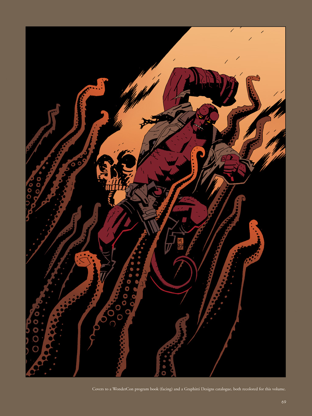 Read online The Art of Hellboy comic -  Issue # TPB - 70