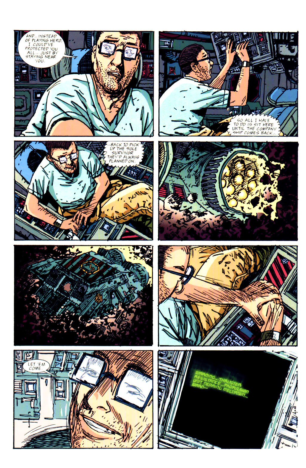 Read online Aliens: Survival comic -  Issue #3 - 23