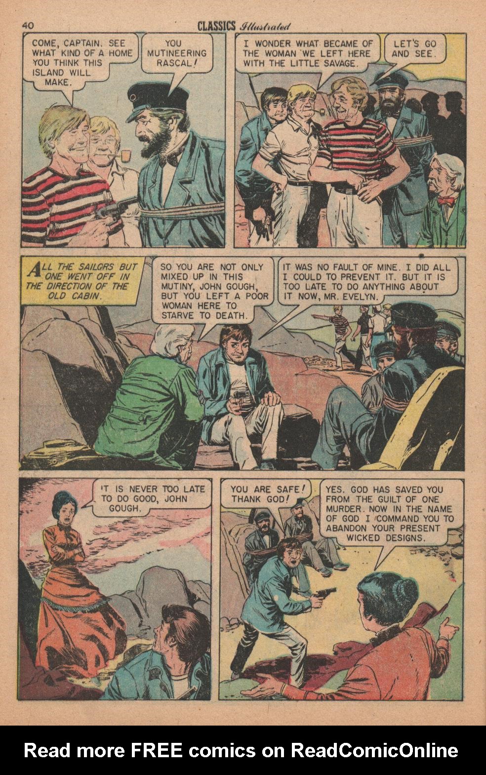 Read online Classics Illustrated comic -  Issue #137 - 42