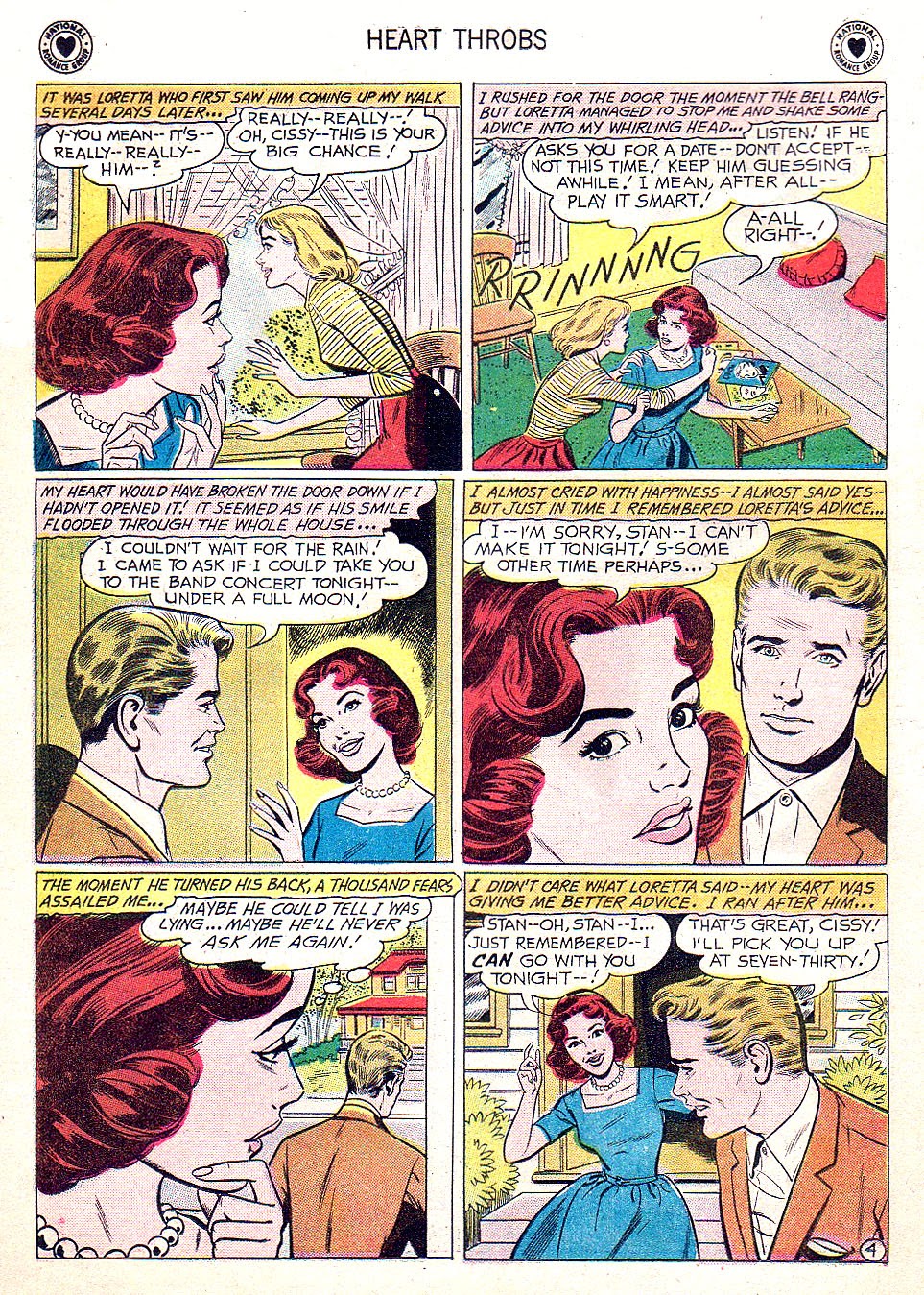Read online Heart Throbs comic -  Issue #67 - 6
