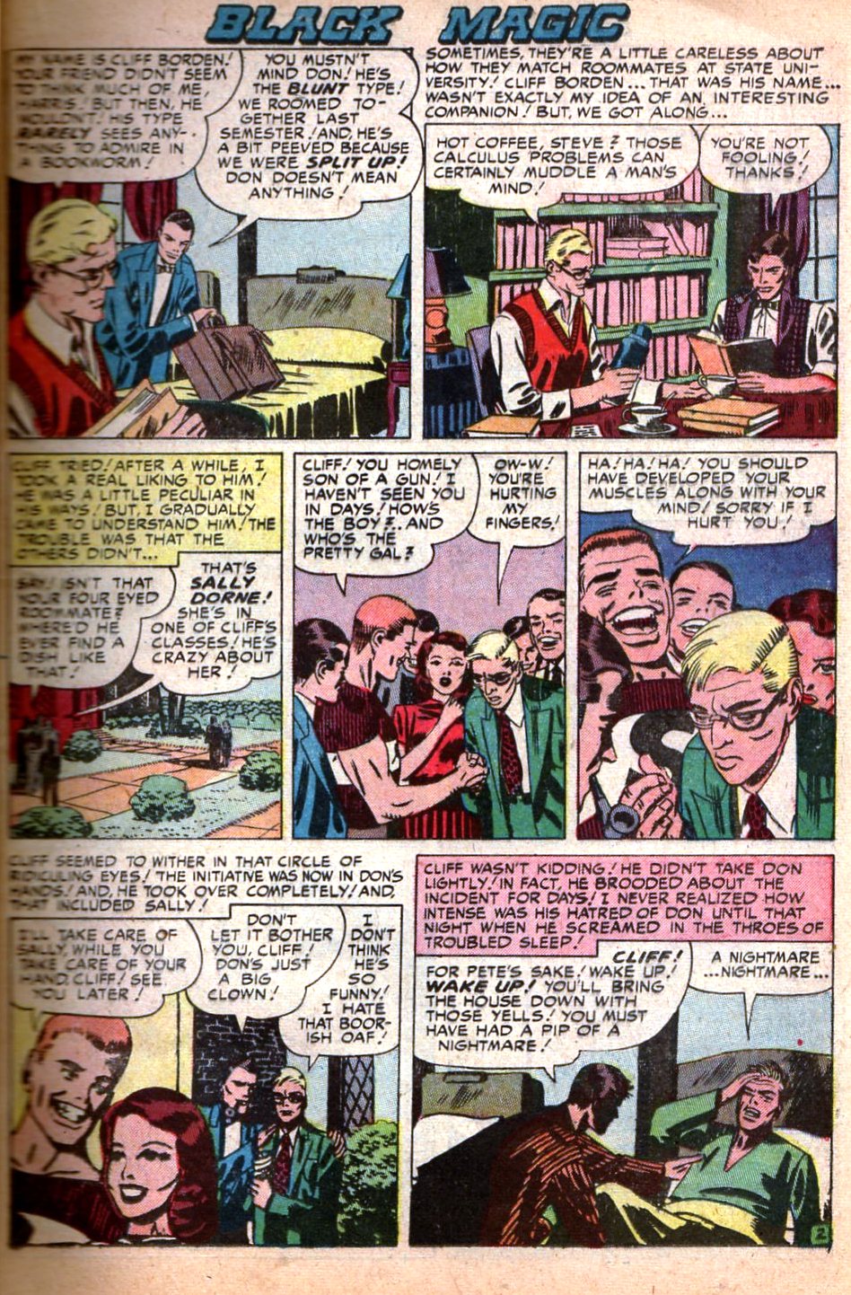 Read online Black Magic (1950) comic -  Issue #5 - 21