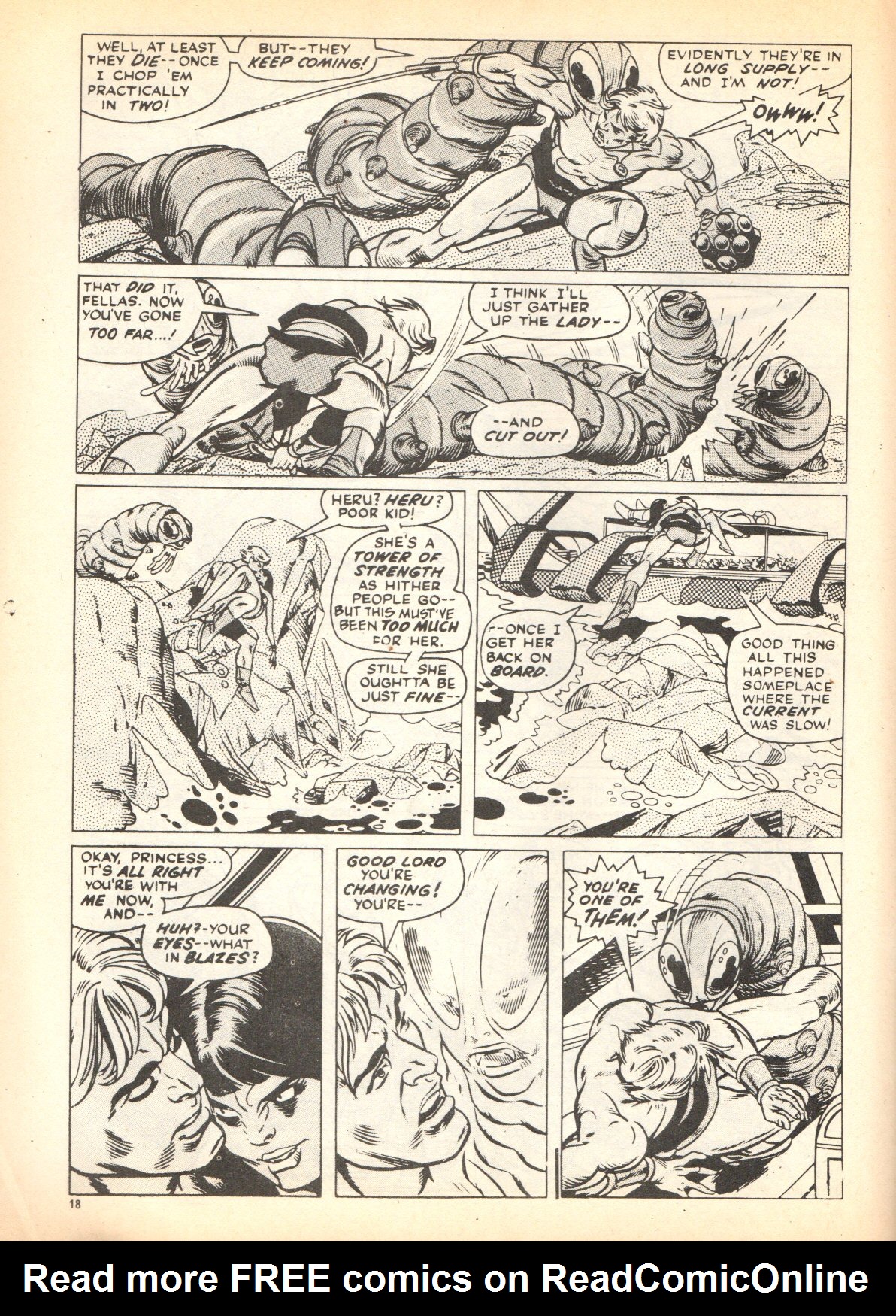 Read online Planet of the Apes (1974) comic -  Issue #3 - 18