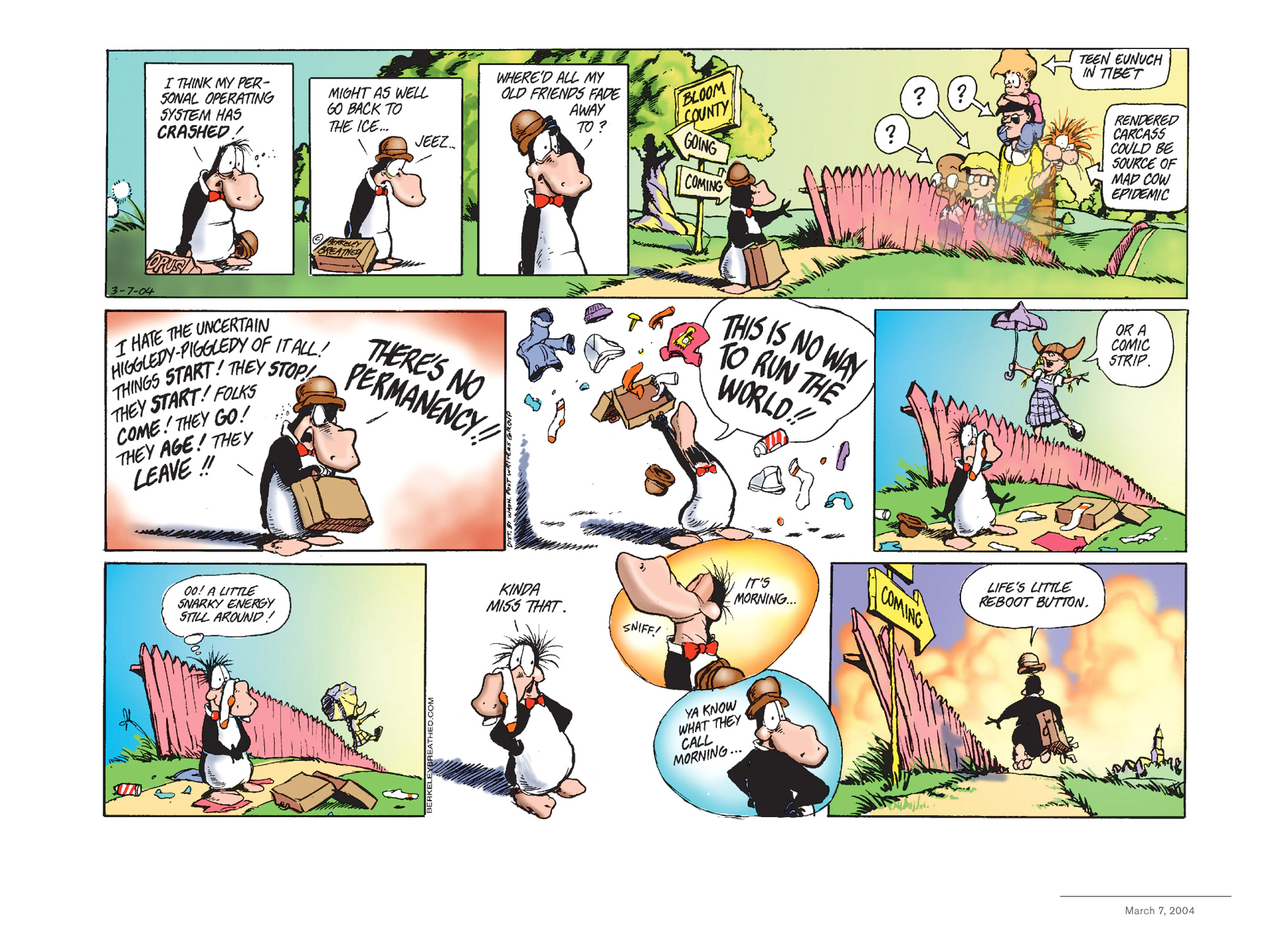 Read online Opus Complete Sunday Strips From 2003-2008 comic -  Issue # TPB (Part 1) - 22