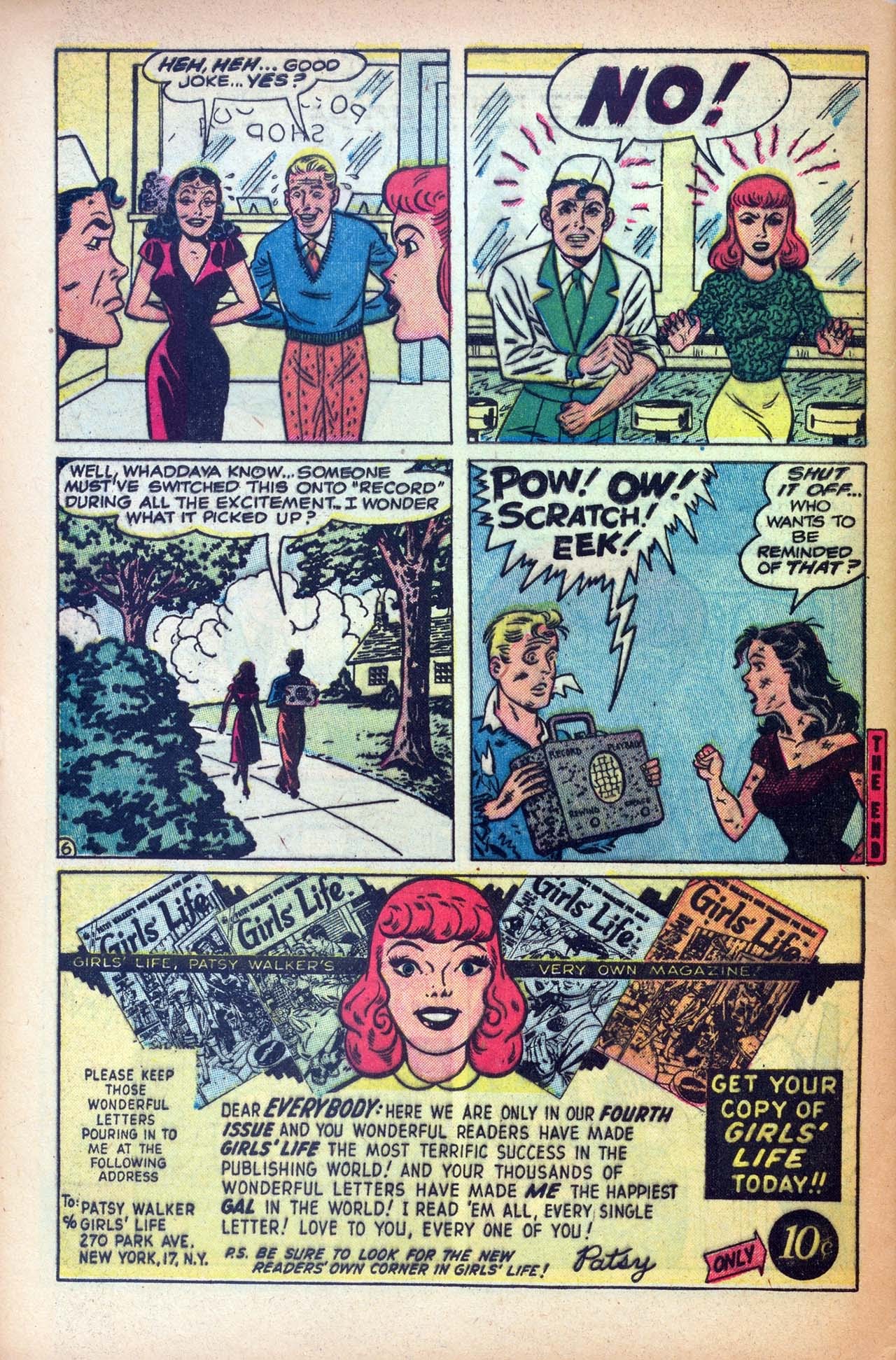 Read online Patsy and Hedy comic -  Issue #28 - 32
