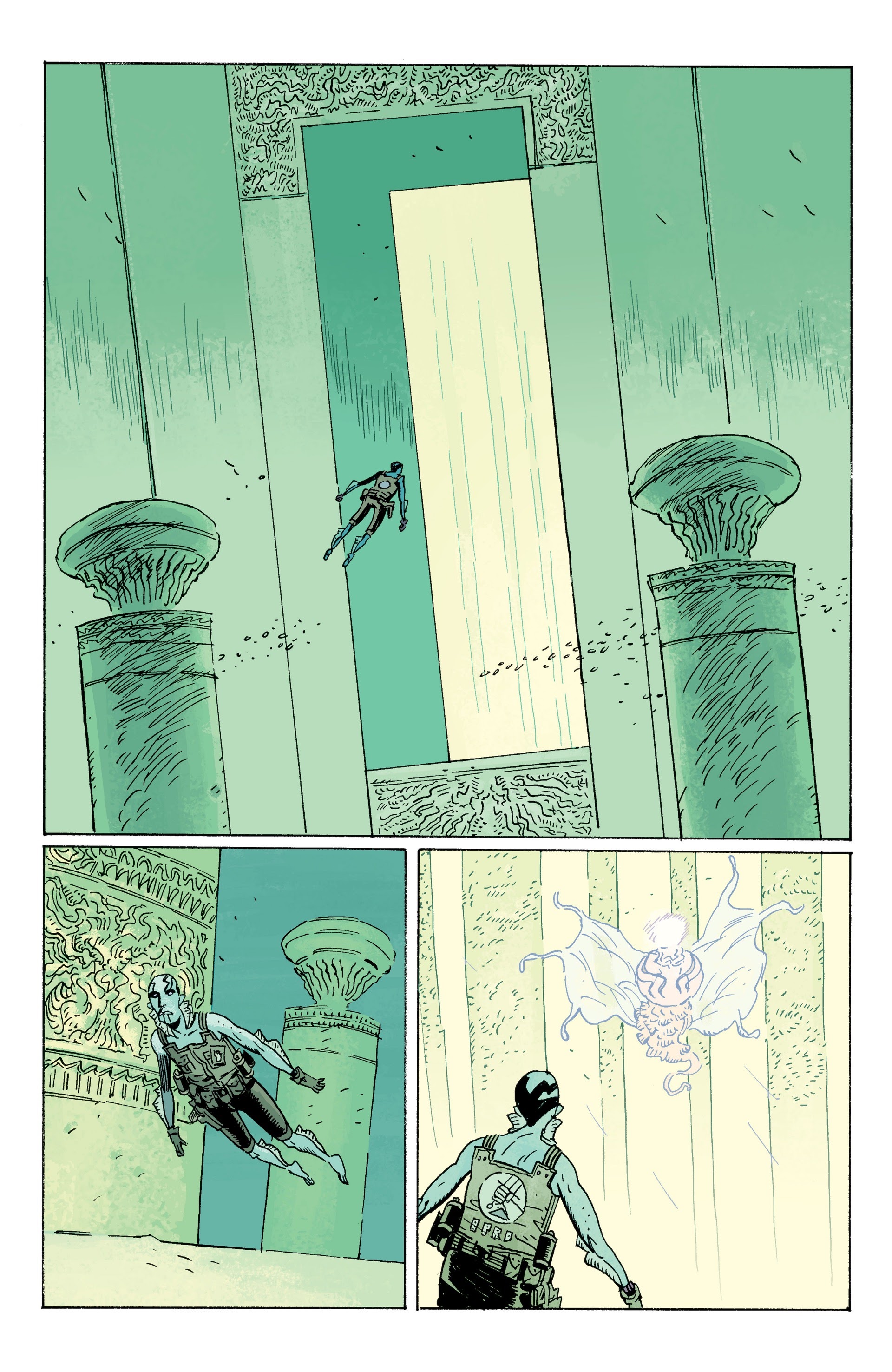 Read online Hellboy Universe Essentials: B.P.R.D. comic -  Issue # TPB - 116