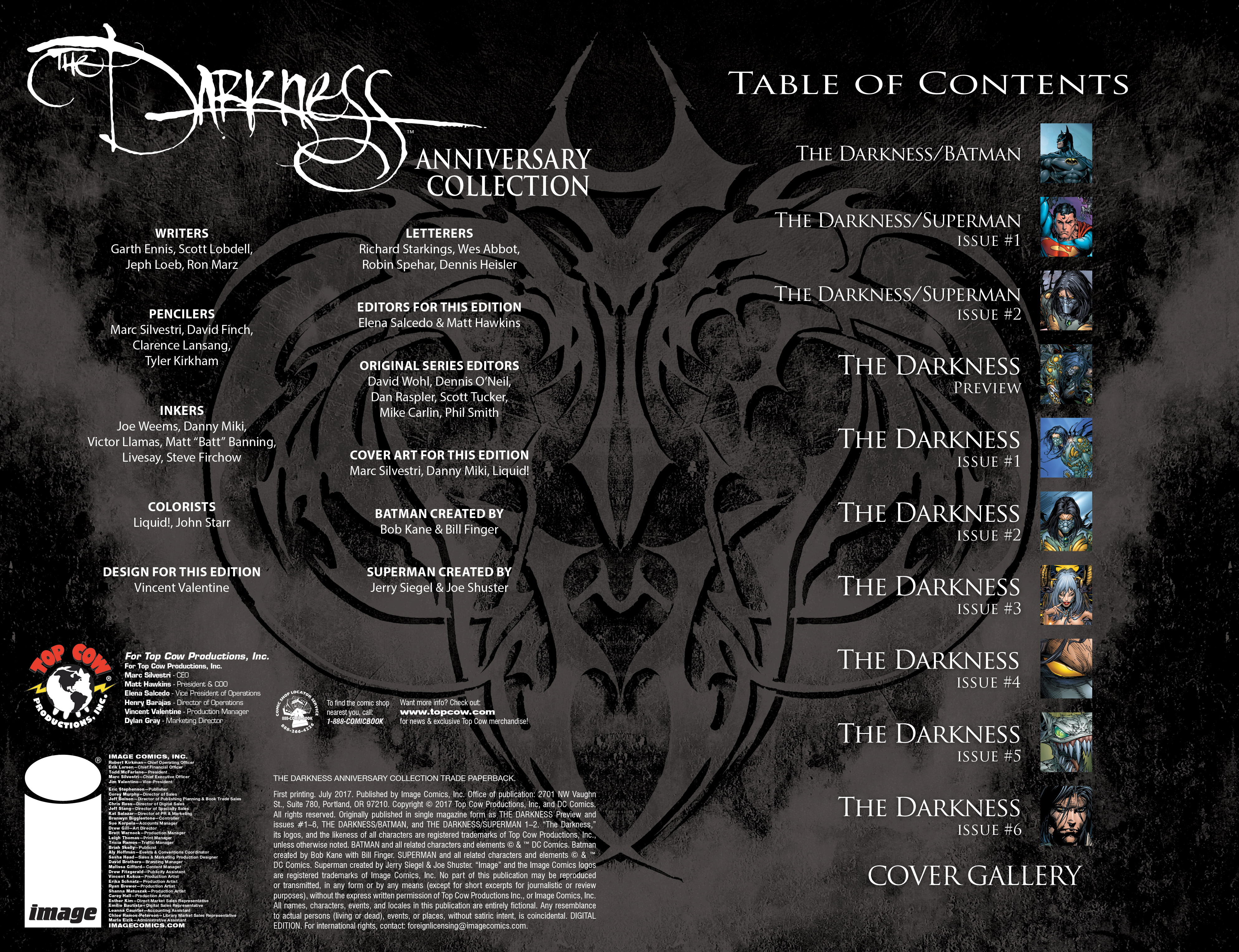 Read online The Darkness: Darkness/Batman & Darkness/Superman 20th Anniversary Collection comic -  Issue # TPB (Part 1) - 4