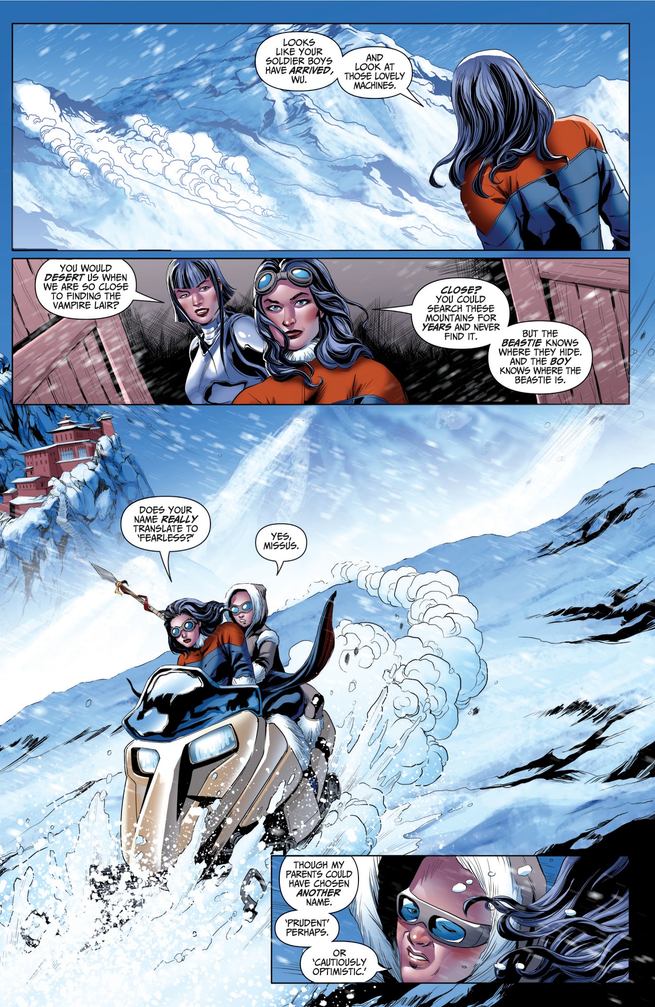 Read online Van Helsing vs. Werewolf comic -  Issue #4 - 16