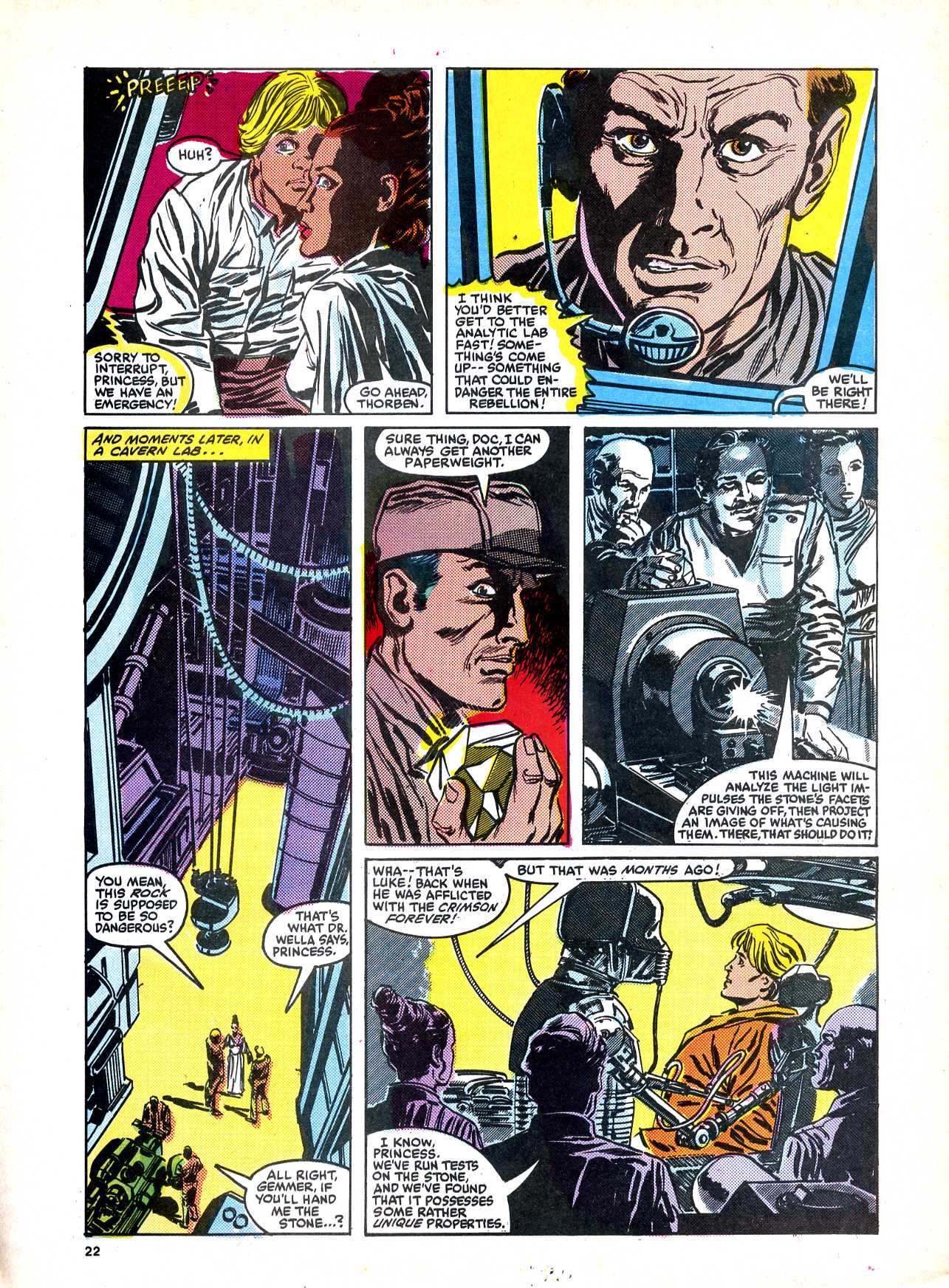 Read online Return of the Jedi comic -  Issue #128 - 22