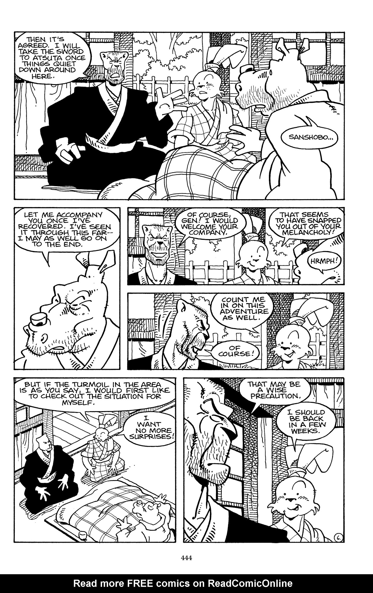 Read online The Usagi Yojimbo Saga comic -  Issue # TPB 2 - 438