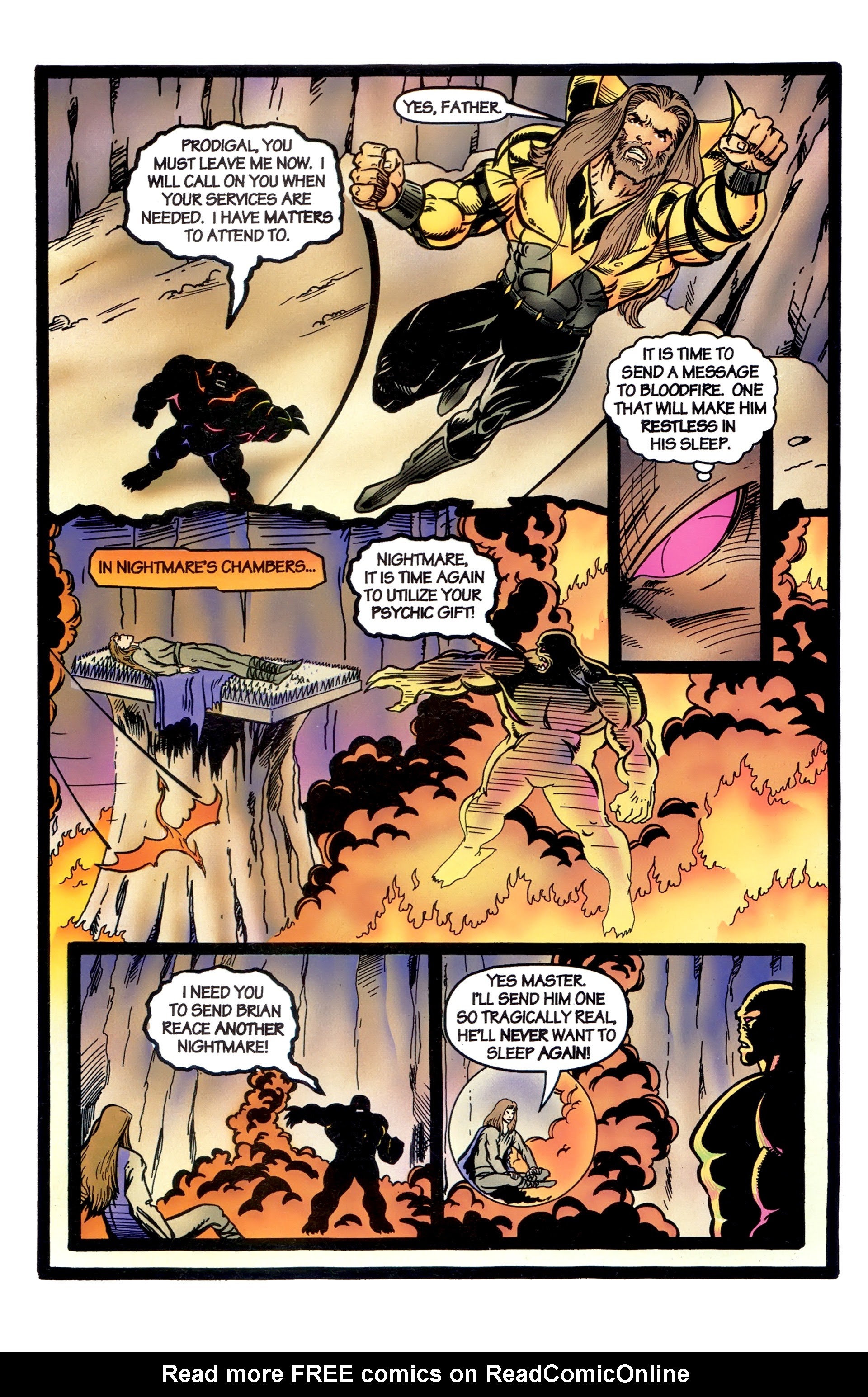 Read online Bloodfire comic -  Issue #10 - 15