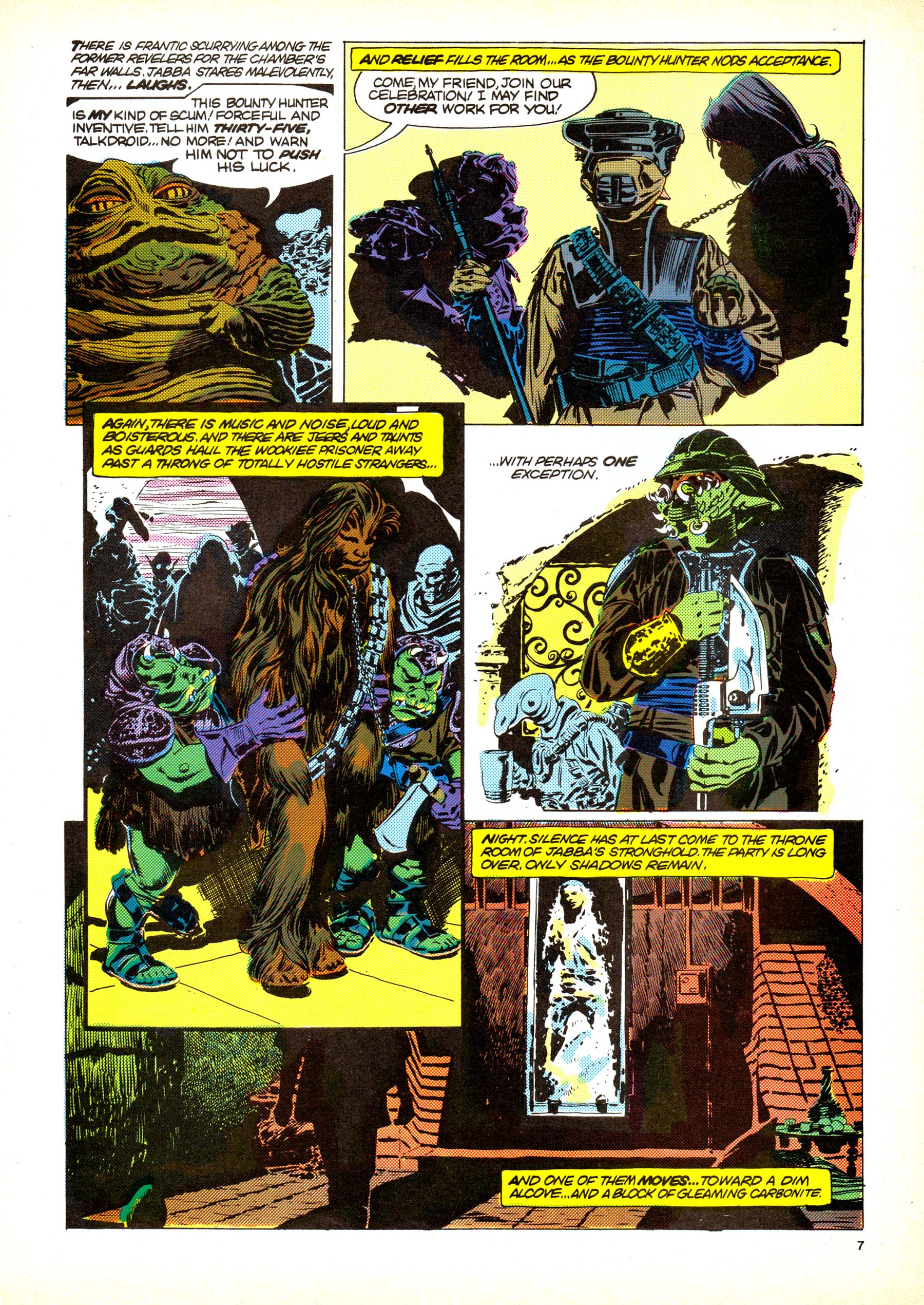 Read online Return of the Jedi comic -  Issue #149 - 7