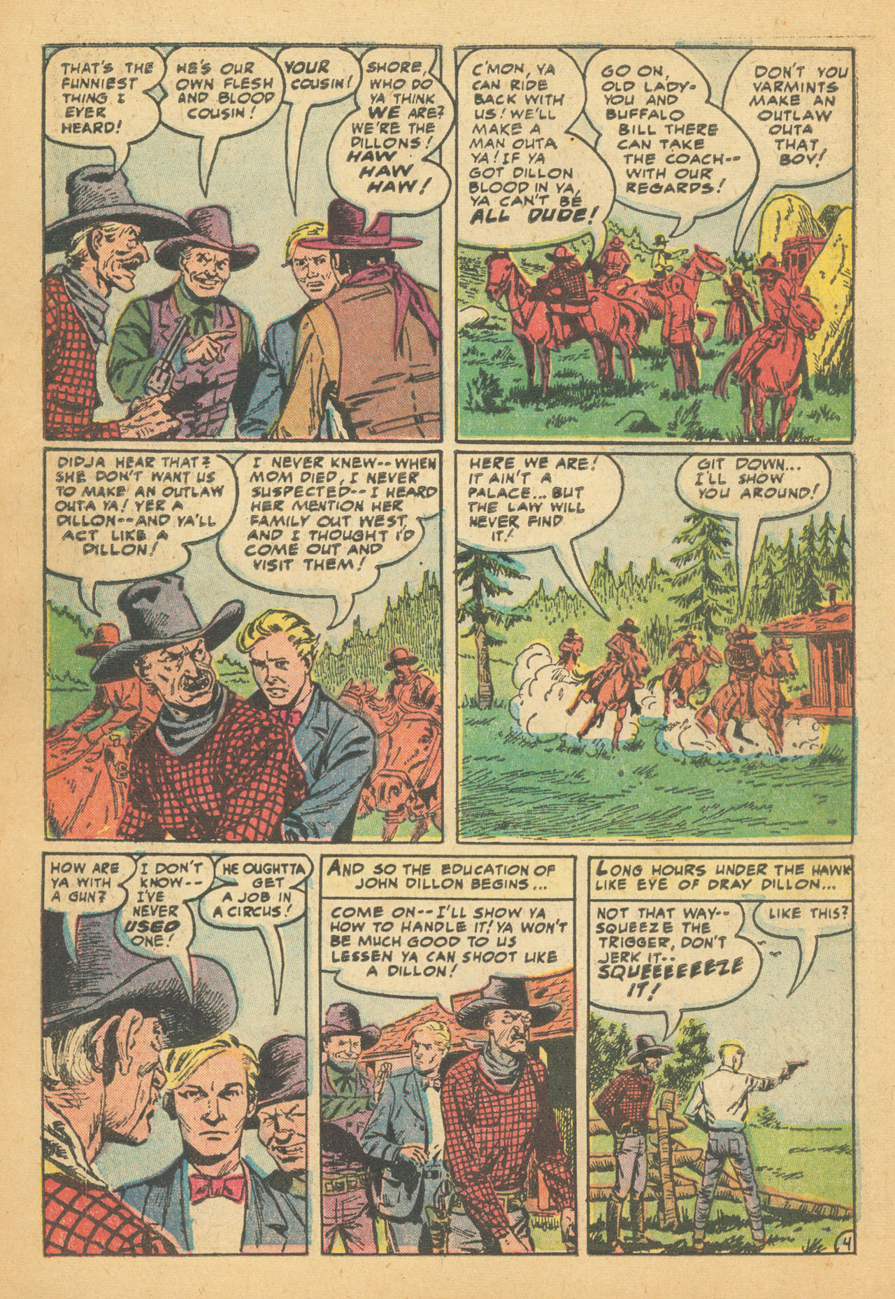 Read online Western Outlaws (1954) comic -  Issue #8 - 6