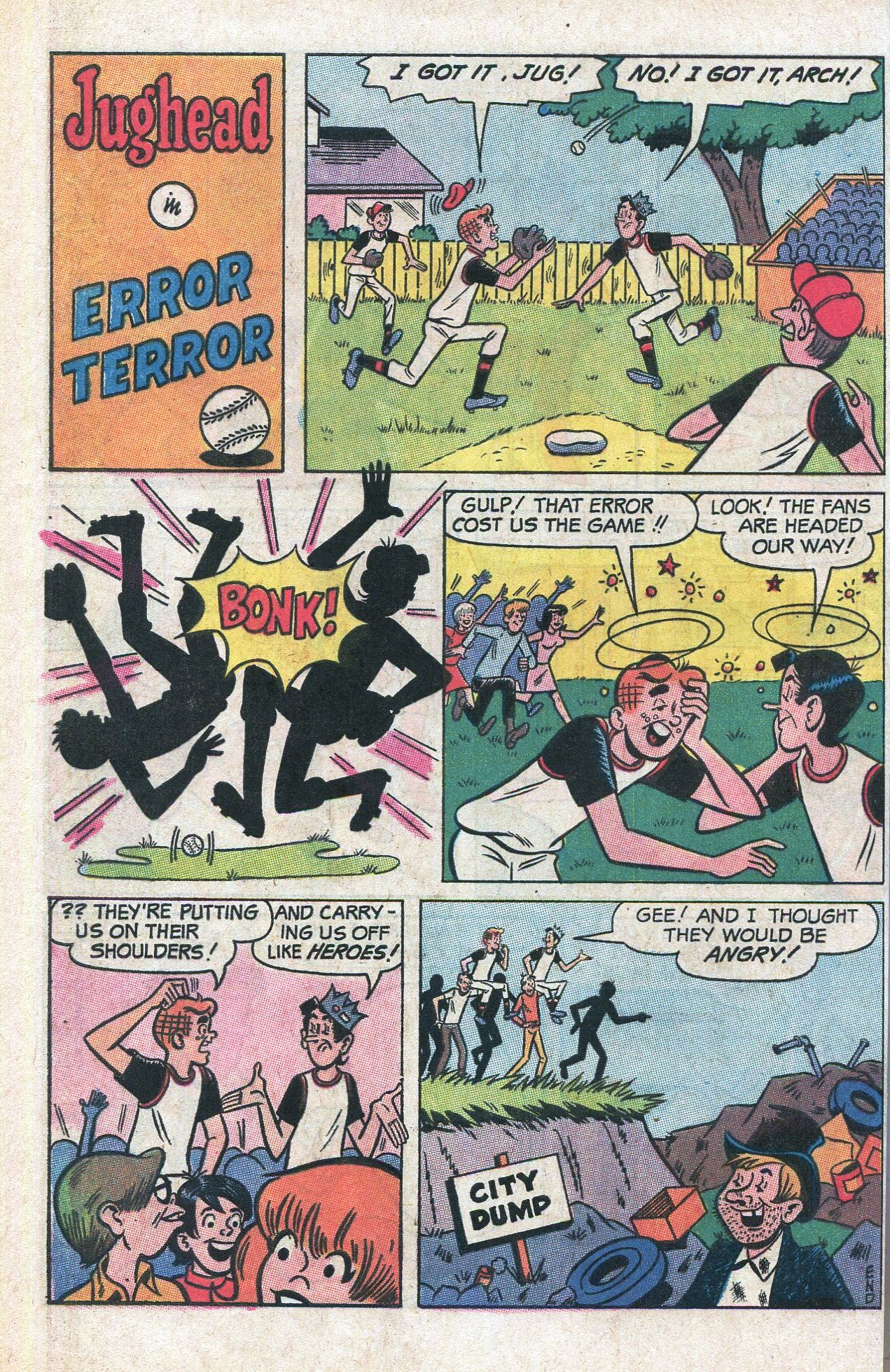 Read online Jughead's Jokes comic -  Issue #21 - 22
