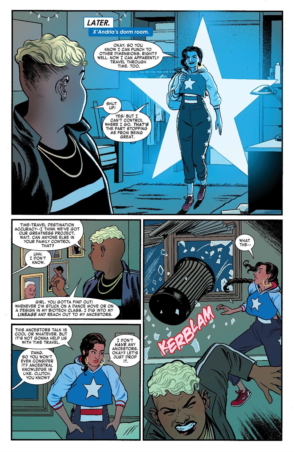 Read online Marvel-Verse (2020) comic -  Issue # America Chavez - 75