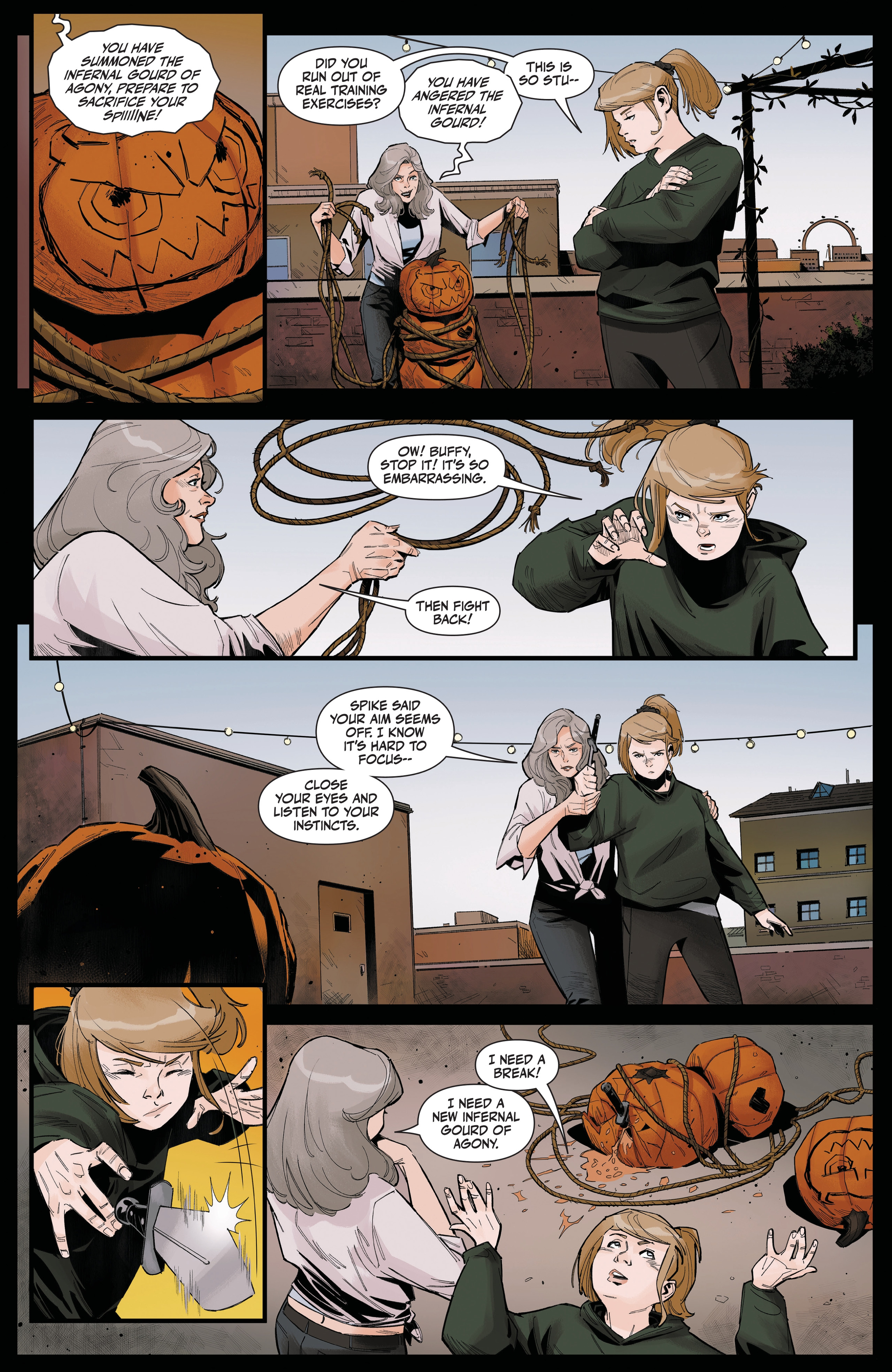 Read online Buffy the Last Vampire Slayer: The Lost Summers comic -  Issue # TPB - 55