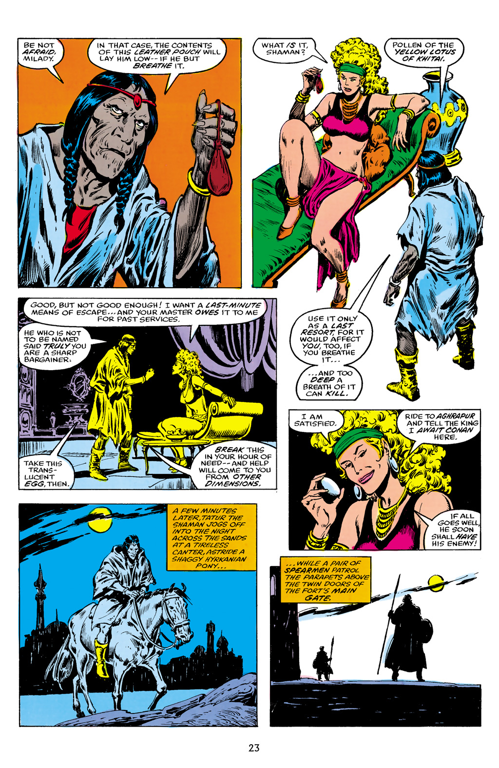 Read online The Chronicles of King Conan comic -  Issue # TPB 2 (Part 1) - 22