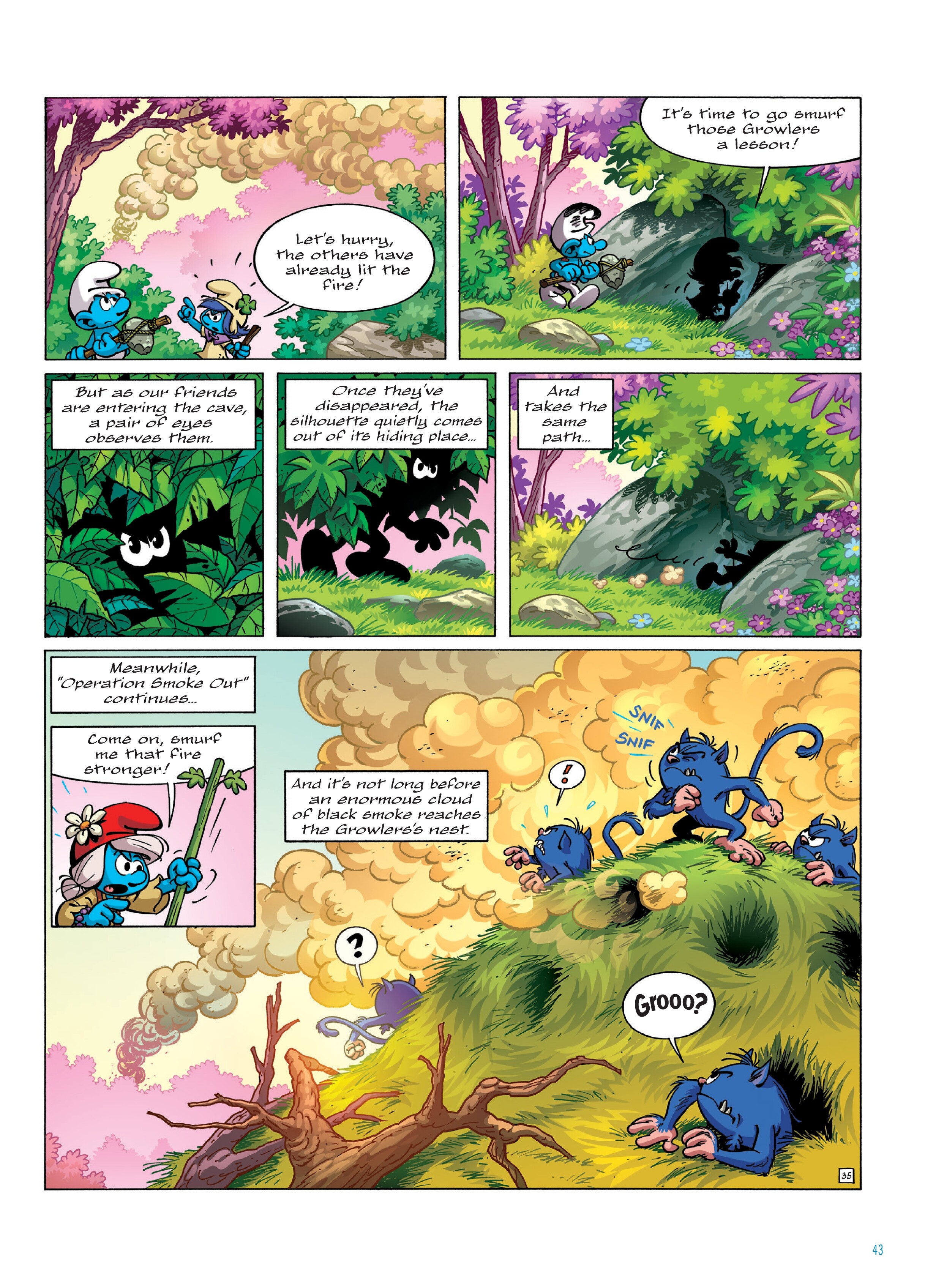 Read online Smurfs: The Village Behind The Wall comic -  Issue #2 - 43