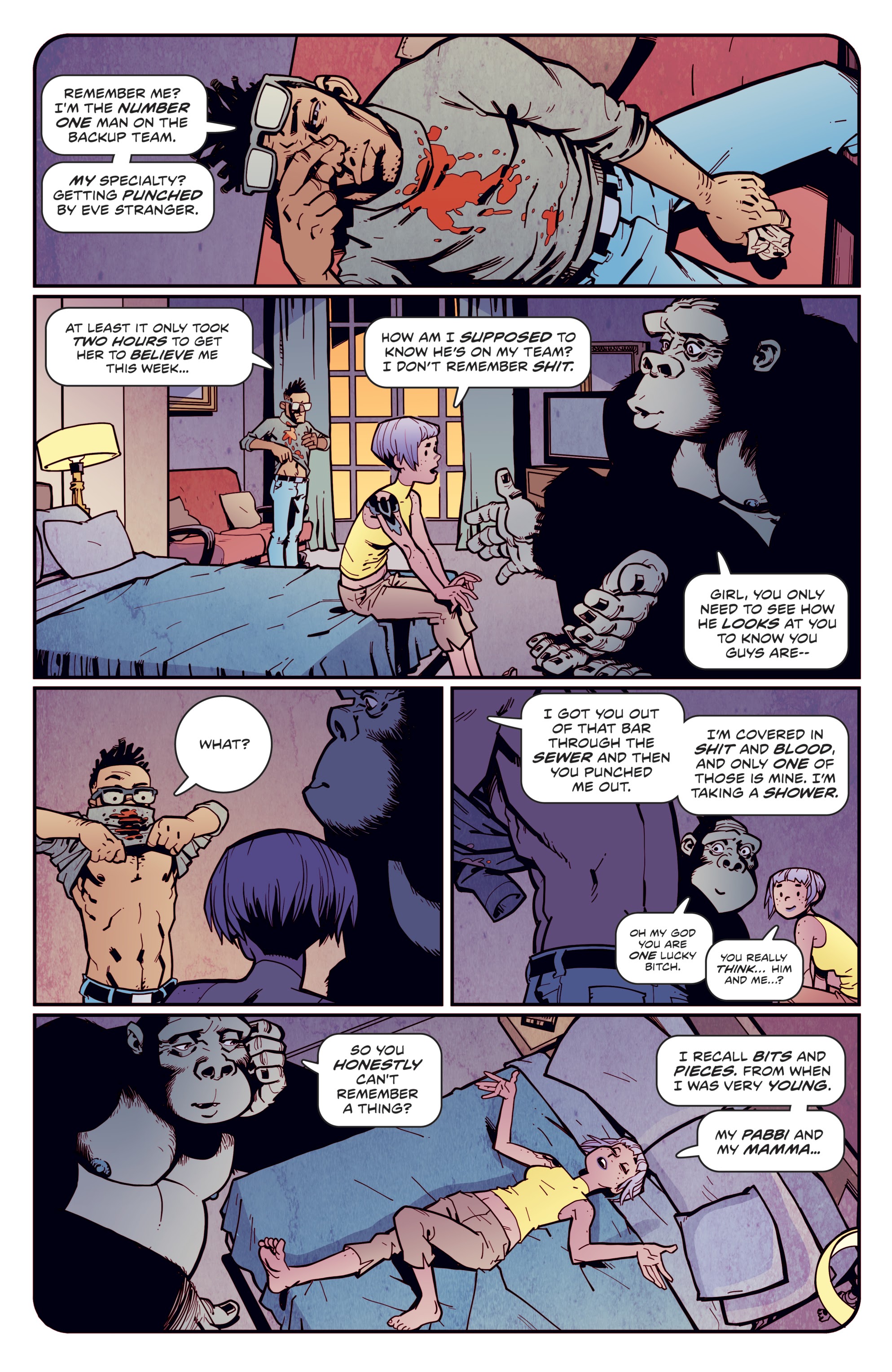 Read online Eve Stranger comic -  Issue # _TPB - 50