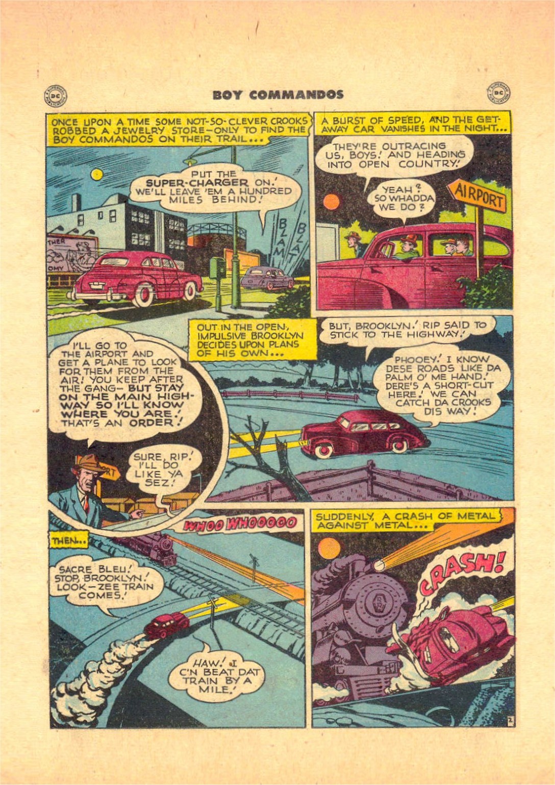 Read online Boy Commandos comic -  Issue #27 - 37