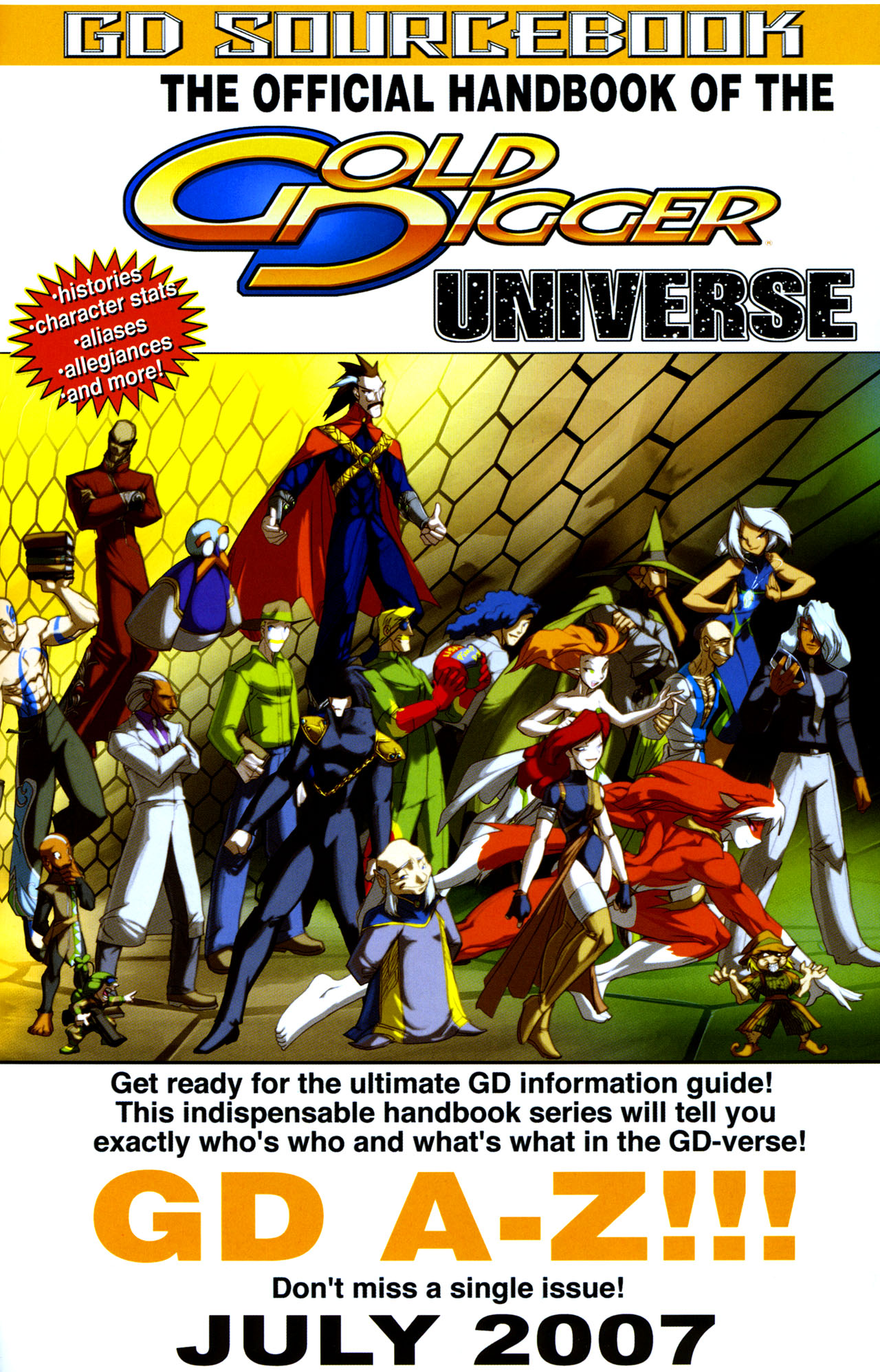 Read online Gold Digger Sourcebook: The Official Handbook of the GD Universe comic -  Issue #6 - 35