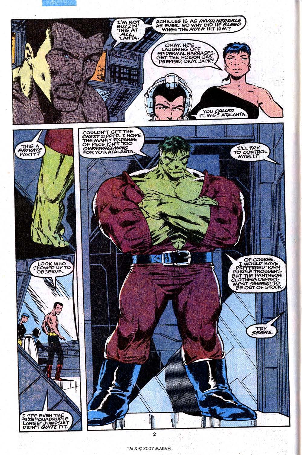 Read online The Incredible Hulk (1968) comic -  Issue #382 - 4
