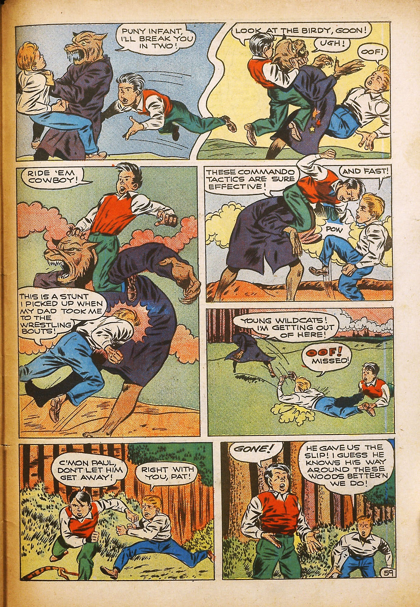 Read online Super-Mystery Comics comic -  Issue #15 - 60