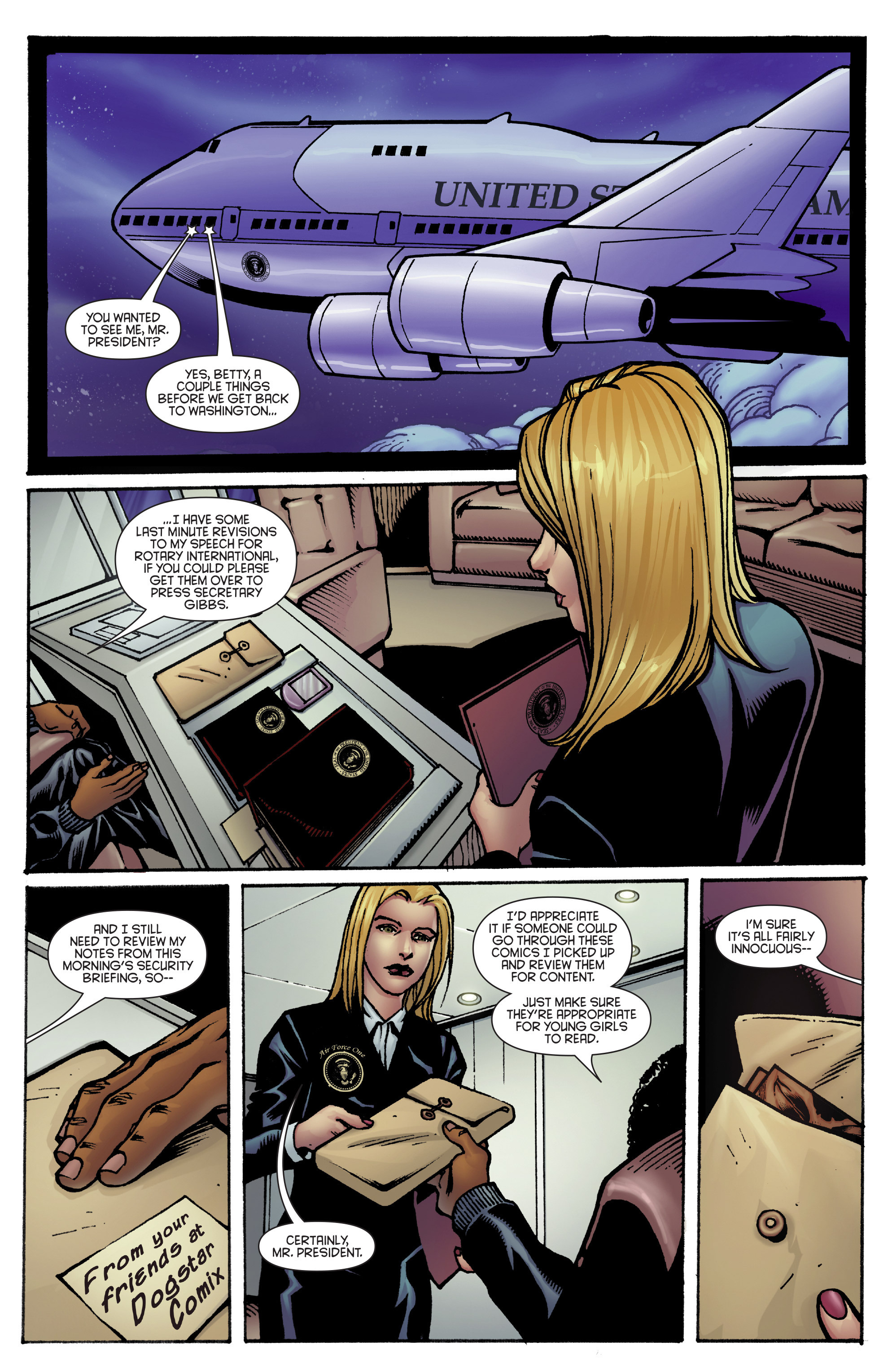 Read online Army of Darkness: Ash Saves Obama comic -  Issue #3 - 4