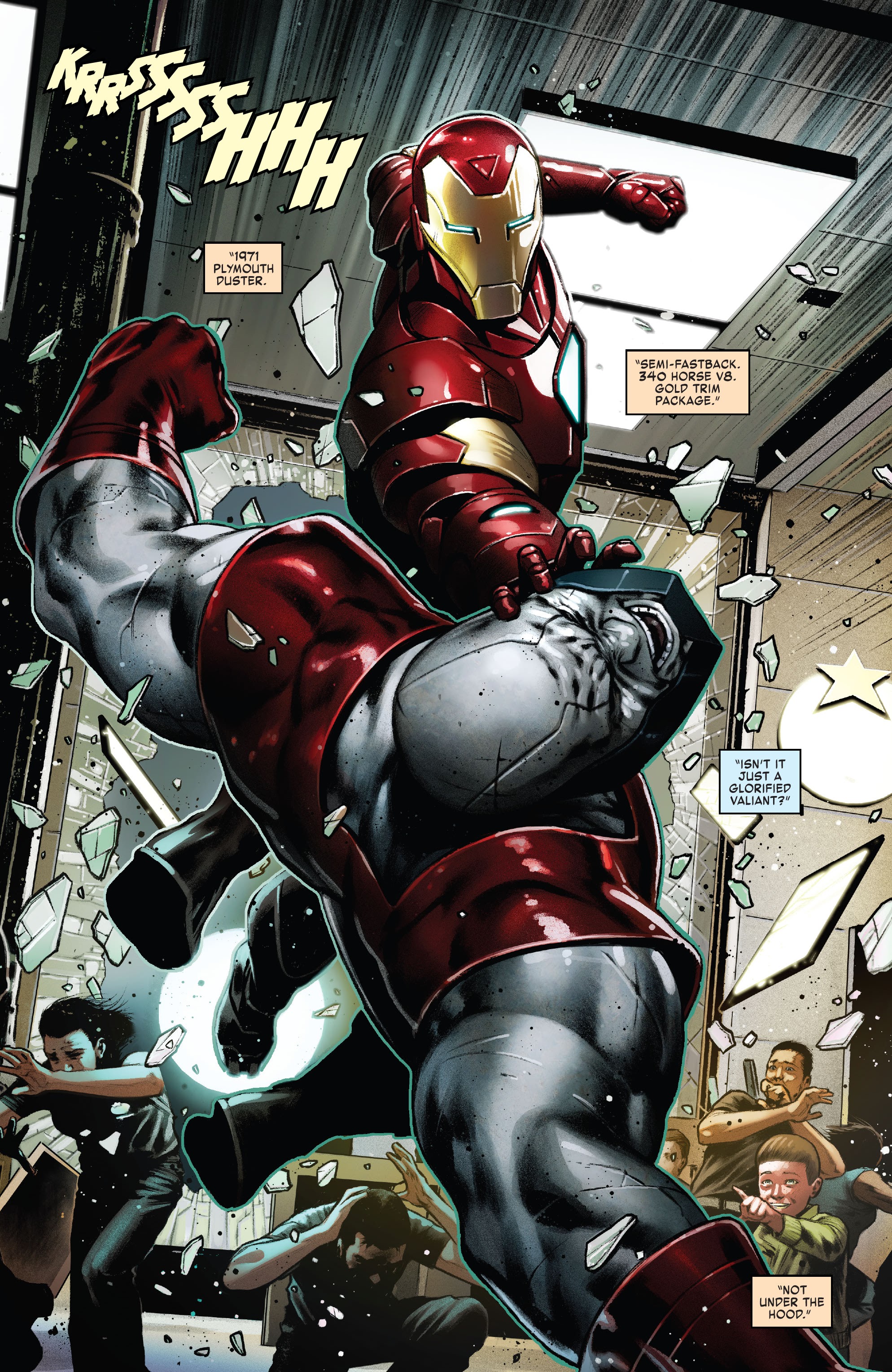 Read online Iron Man (2020) comic -  Issue #1 - 4