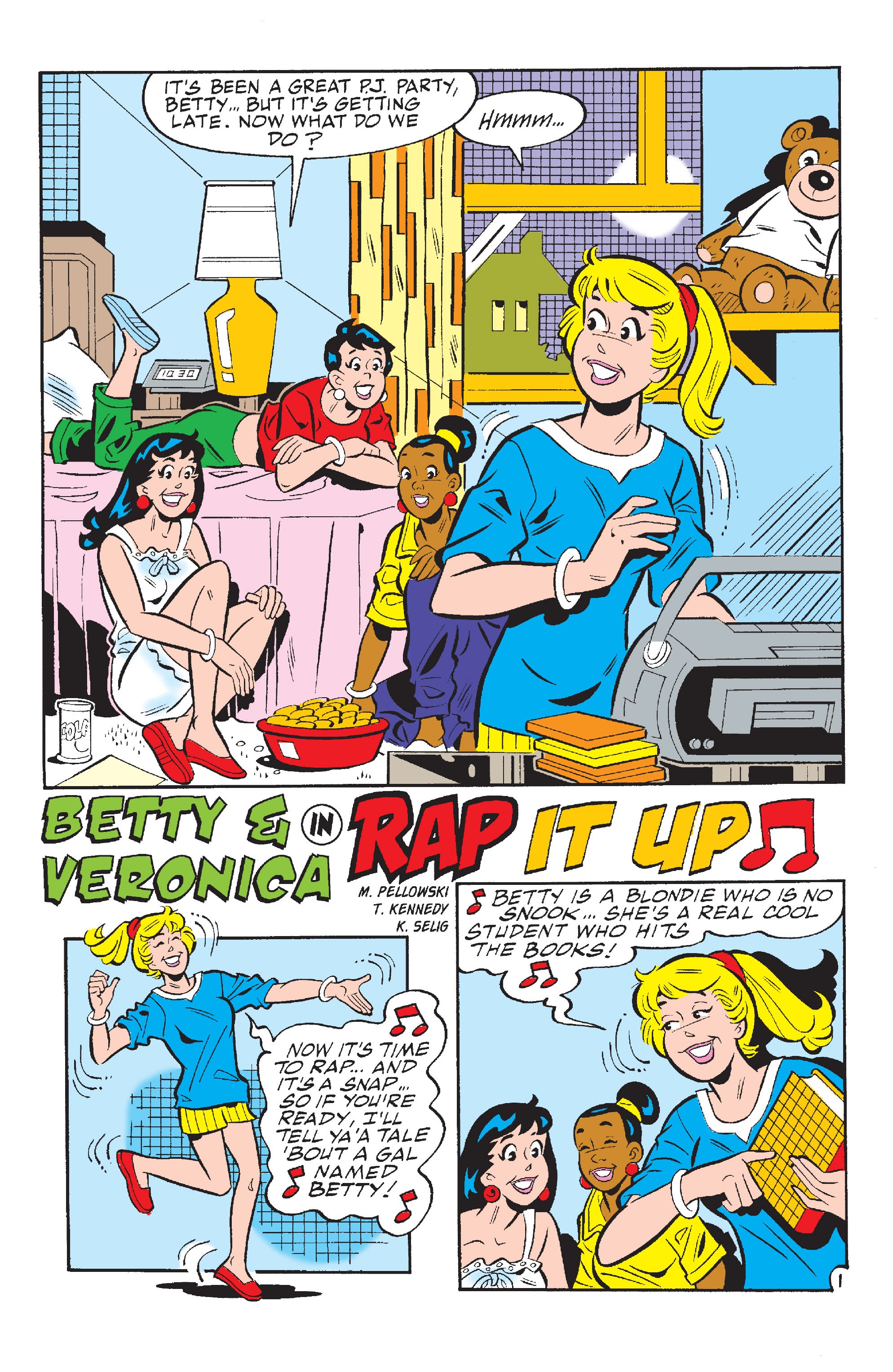 Read online Betty and Veronica: Sleepover Special comic -  Issue # TPB - 54