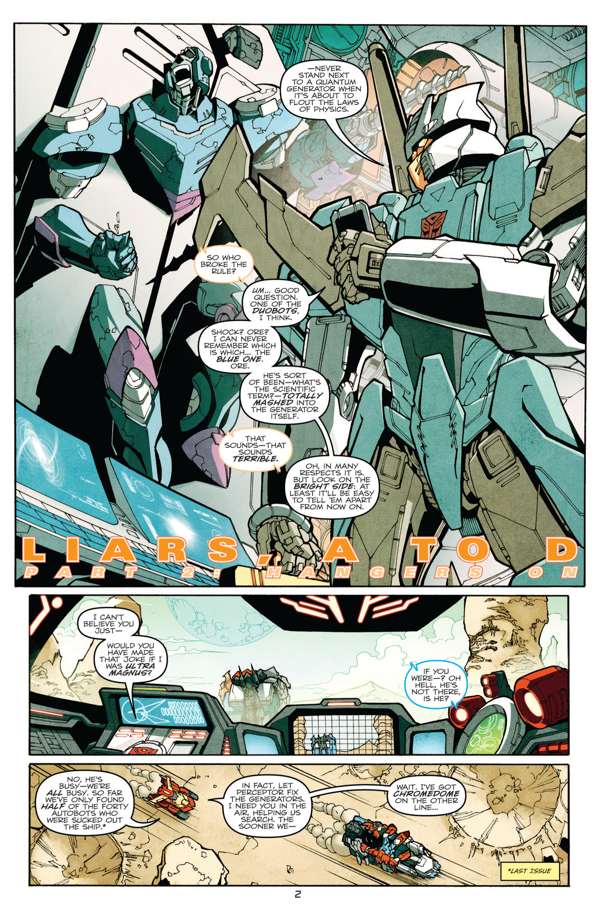 Read online The Transformers: More Than Meets The Eye comic -  Issue #2 - 6