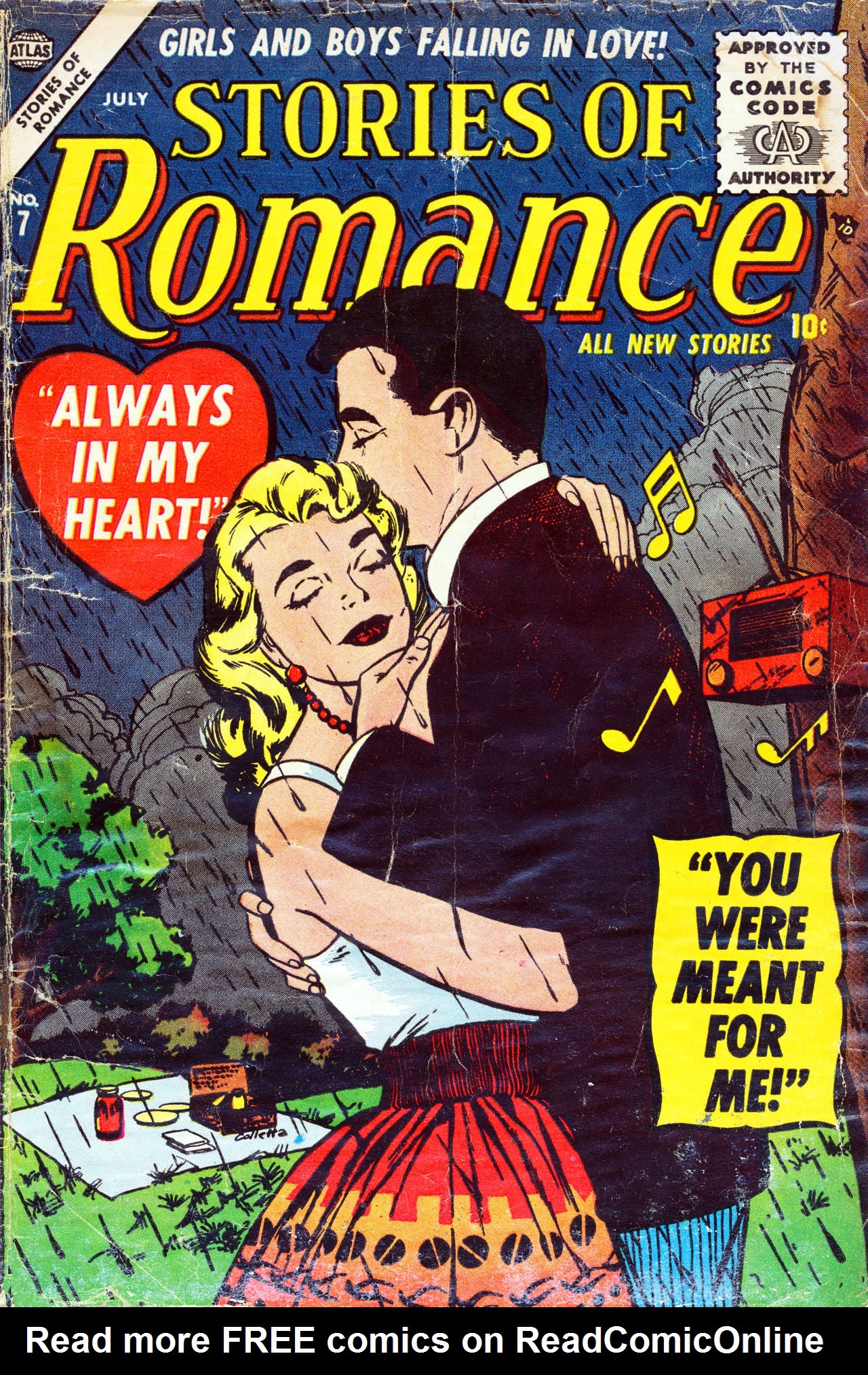 Read online Stories Of Romance comic -  Issue #7 - 1