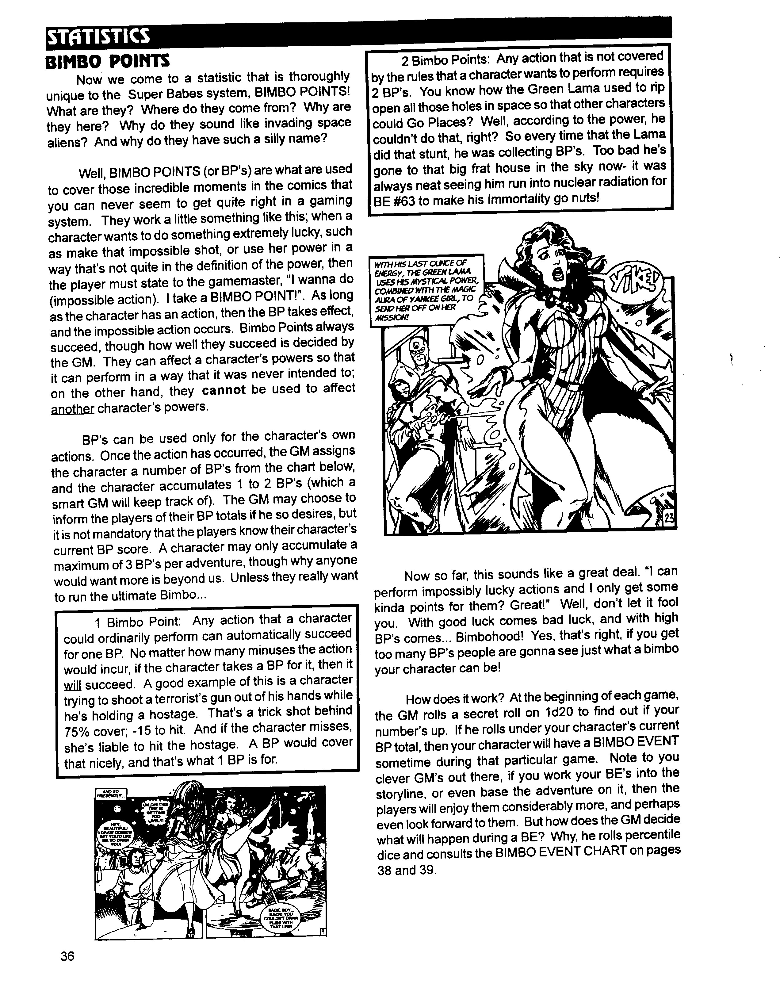 Read online Superbabes: The Femforce Role-Playing Game comic -  Issue # TPB - 38