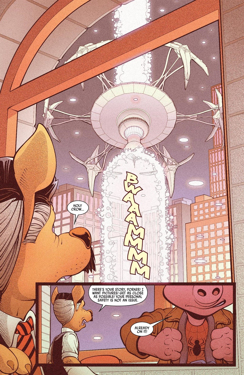 Read online Spider-Man: Spider-Verse comic -  Issue # Spider-Ham - 105