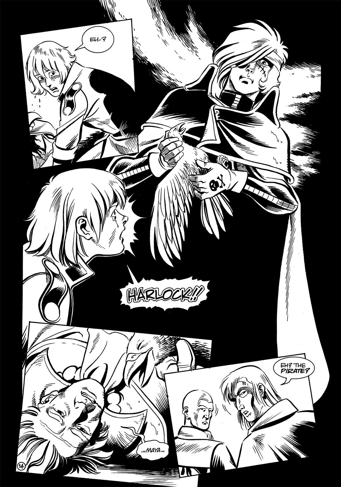 Read online Captain Harlock: The Machine People comic -  Issue #4 - 17