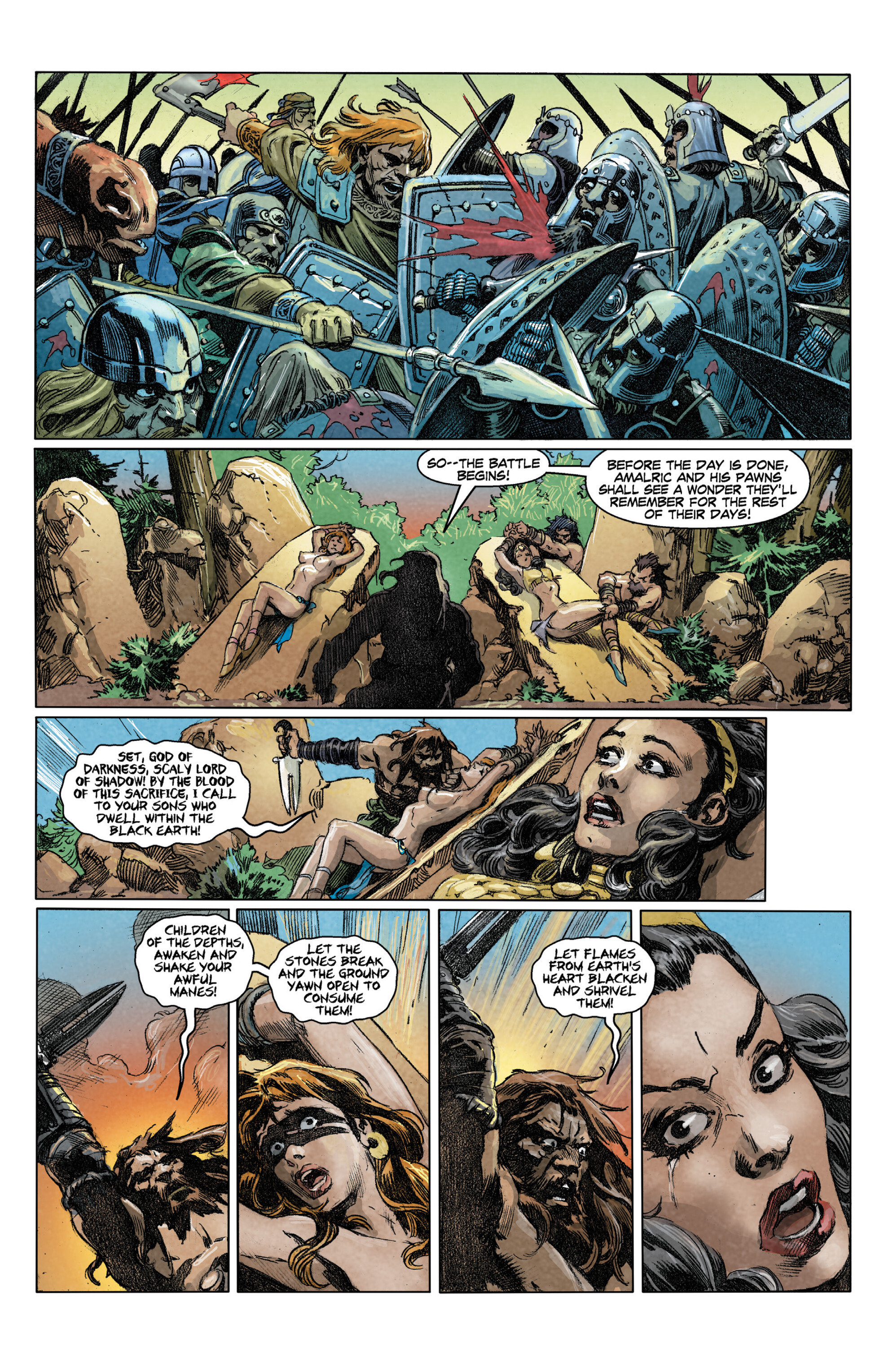 Read online King Conan Chronicles Epic Collection comic -  Issue # Wolves And Dragons (Part 3) - 67
